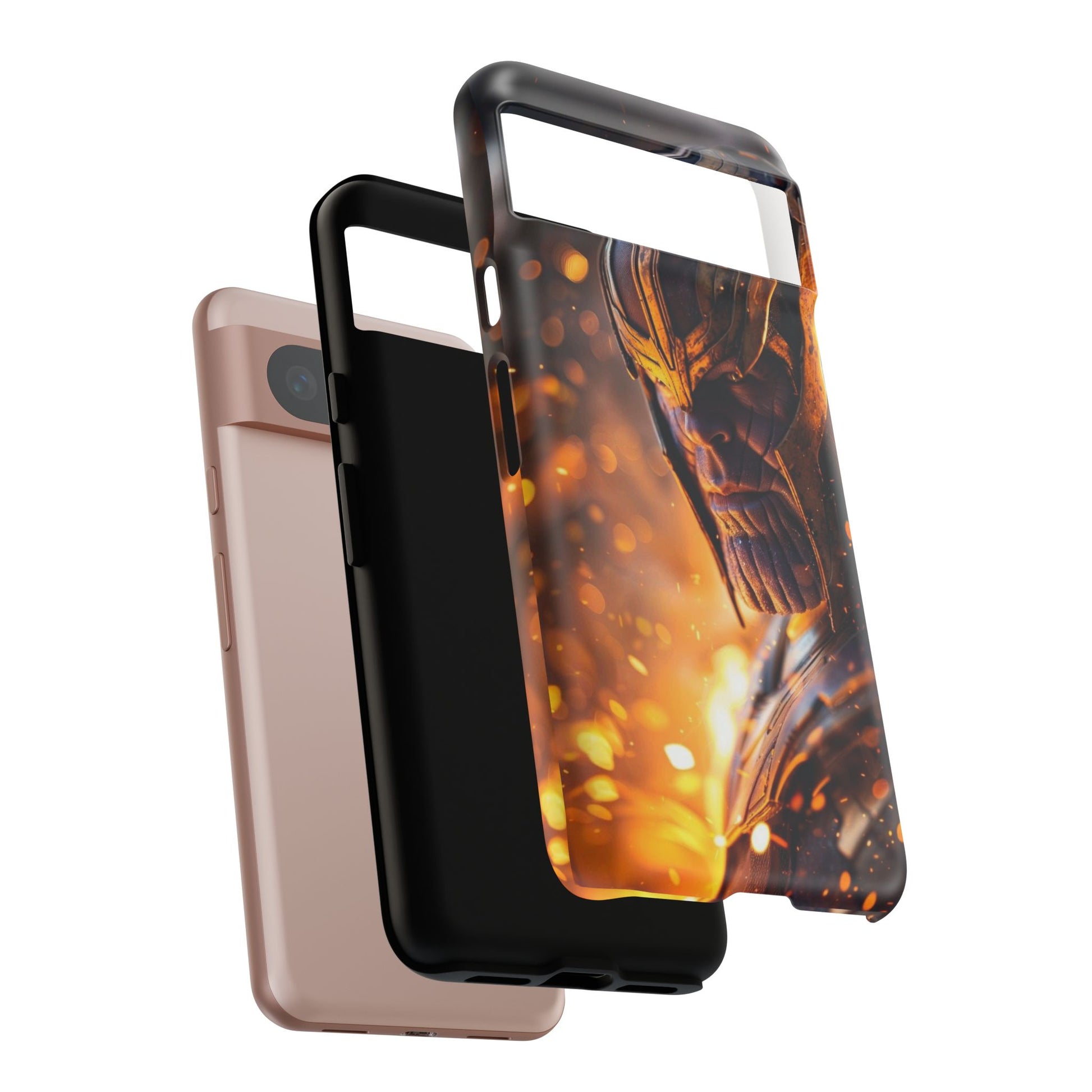 Marvel Villain Thanos Tough Cases for iPhones, Samsung, and Pixel