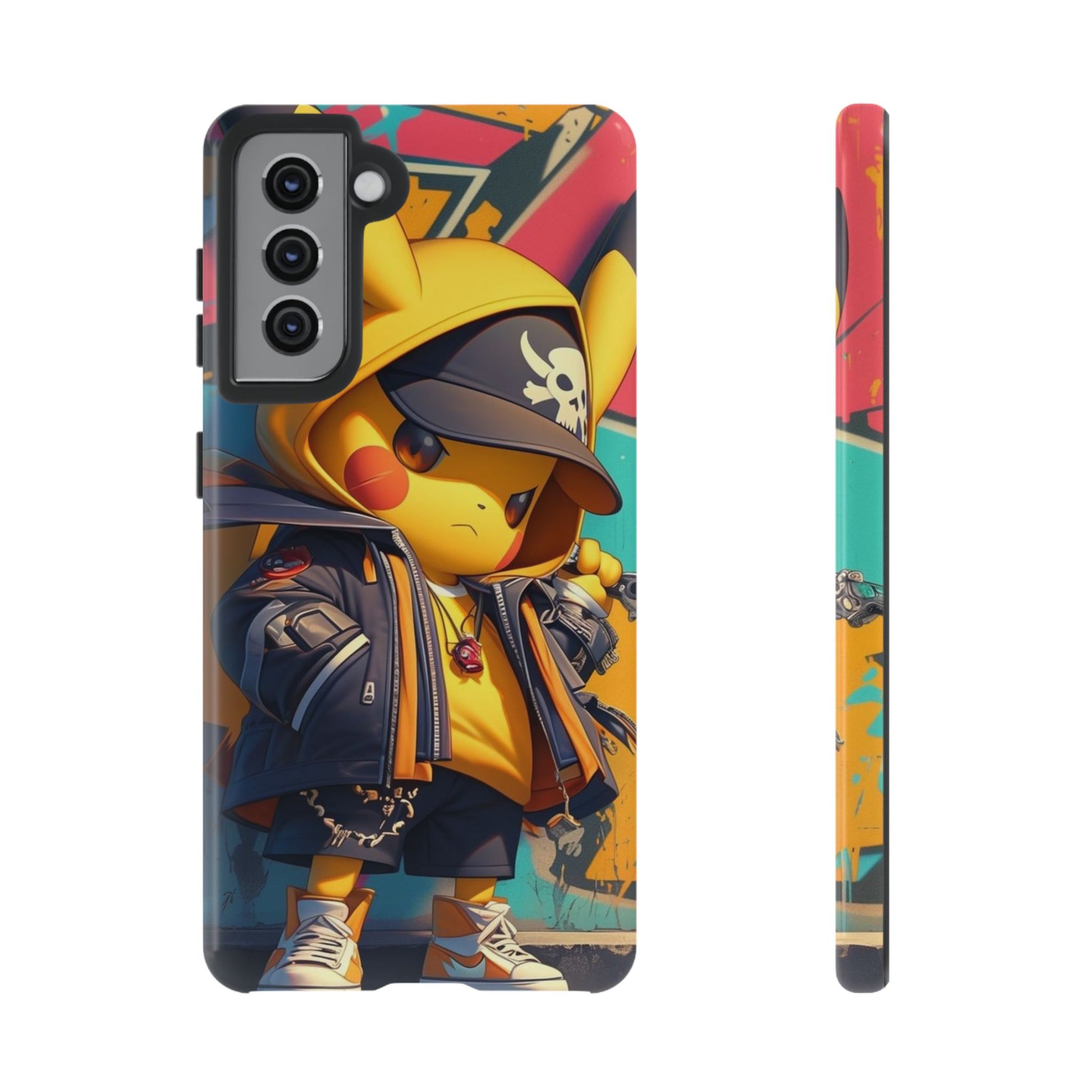 Cute Poke Bear Phone Case, Tough Cases for iPhones, Samsung, and Pixel