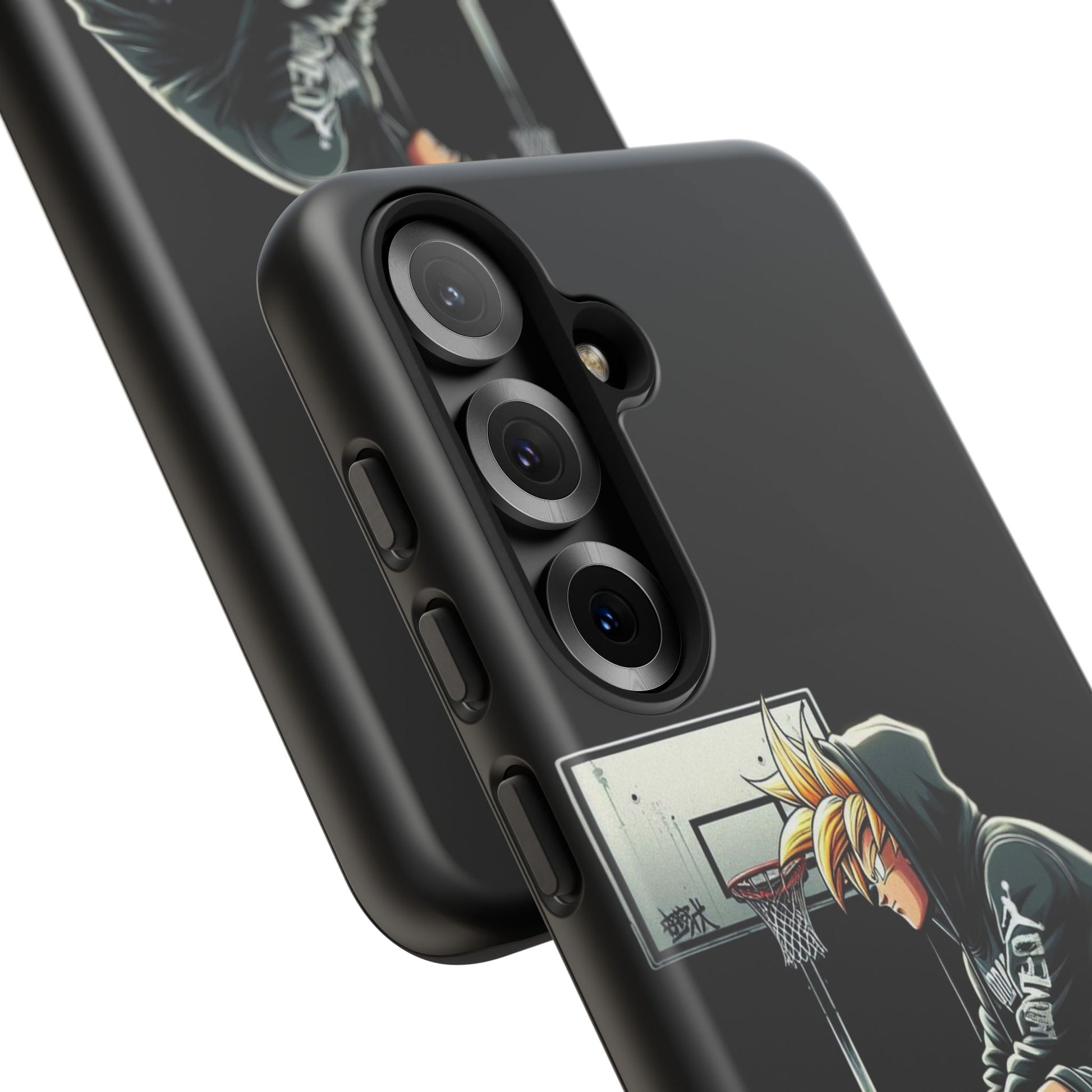 Son Goku Basketball Tough Cases for iPhones, Samsung, and Pixel