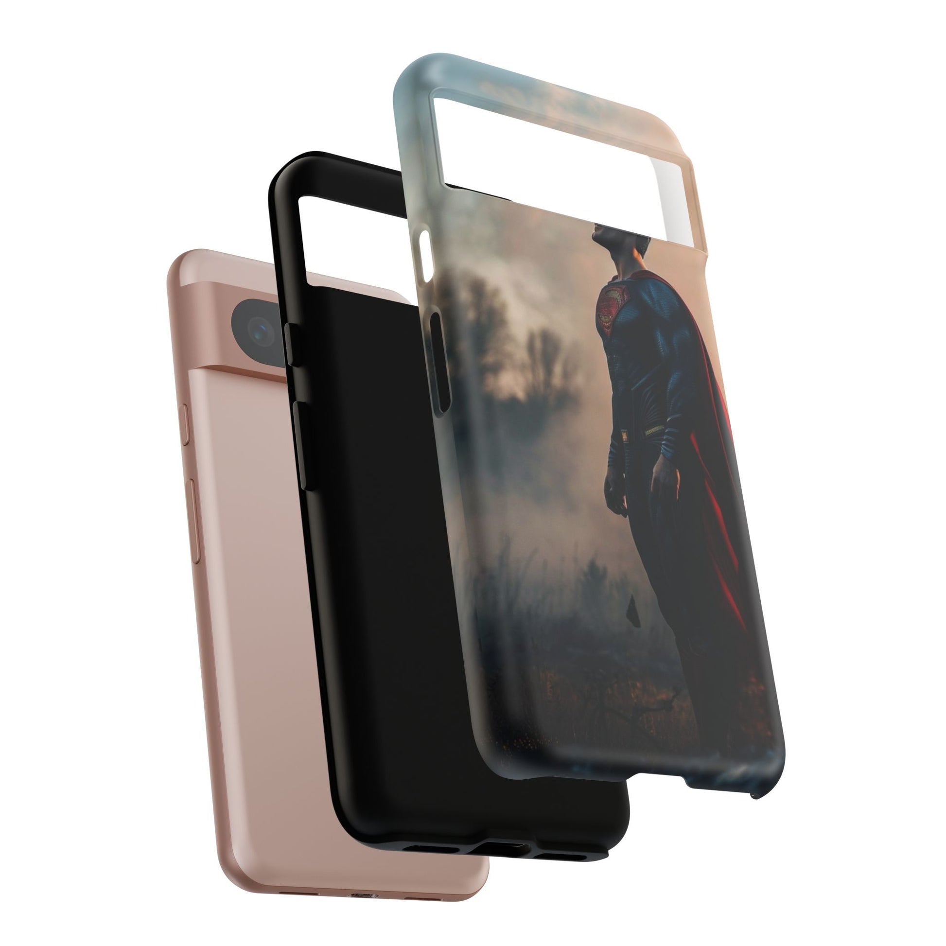 Henry Cavil Superman Tough Cases for iPhones, Samsung, and Pixel