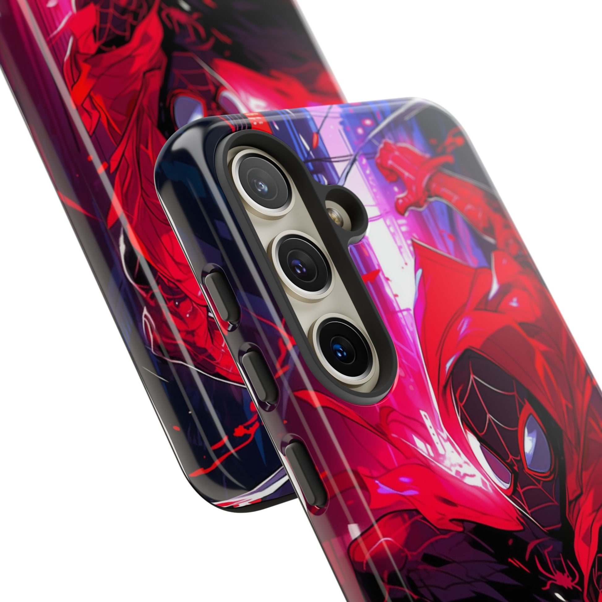 Miles Morales Spiderman Phone Case, Tough Cases for iPhones, Samsung, and Pixel