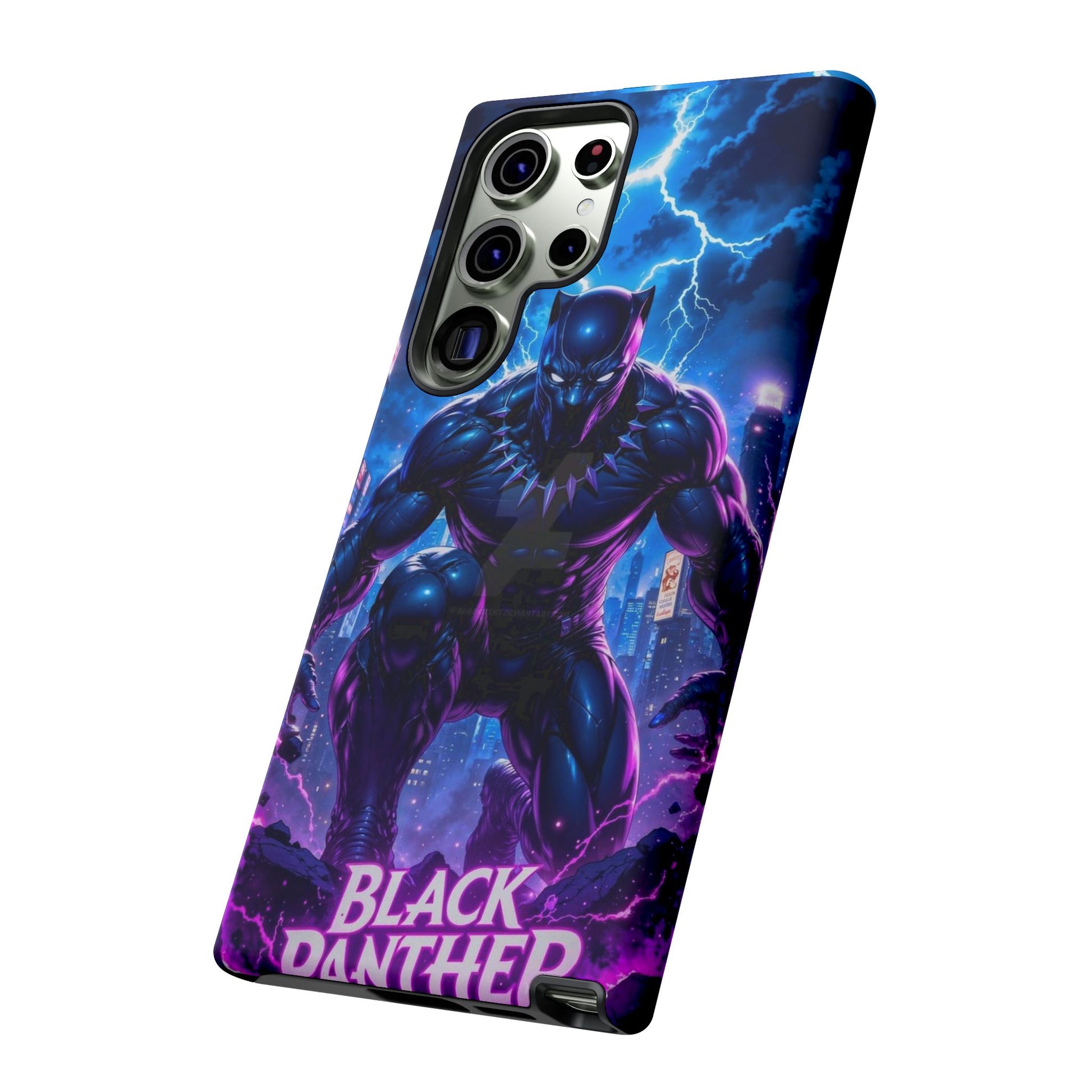 Black Panther Phone Case, Tough Cases for iPhones, Samsung, and Pixel