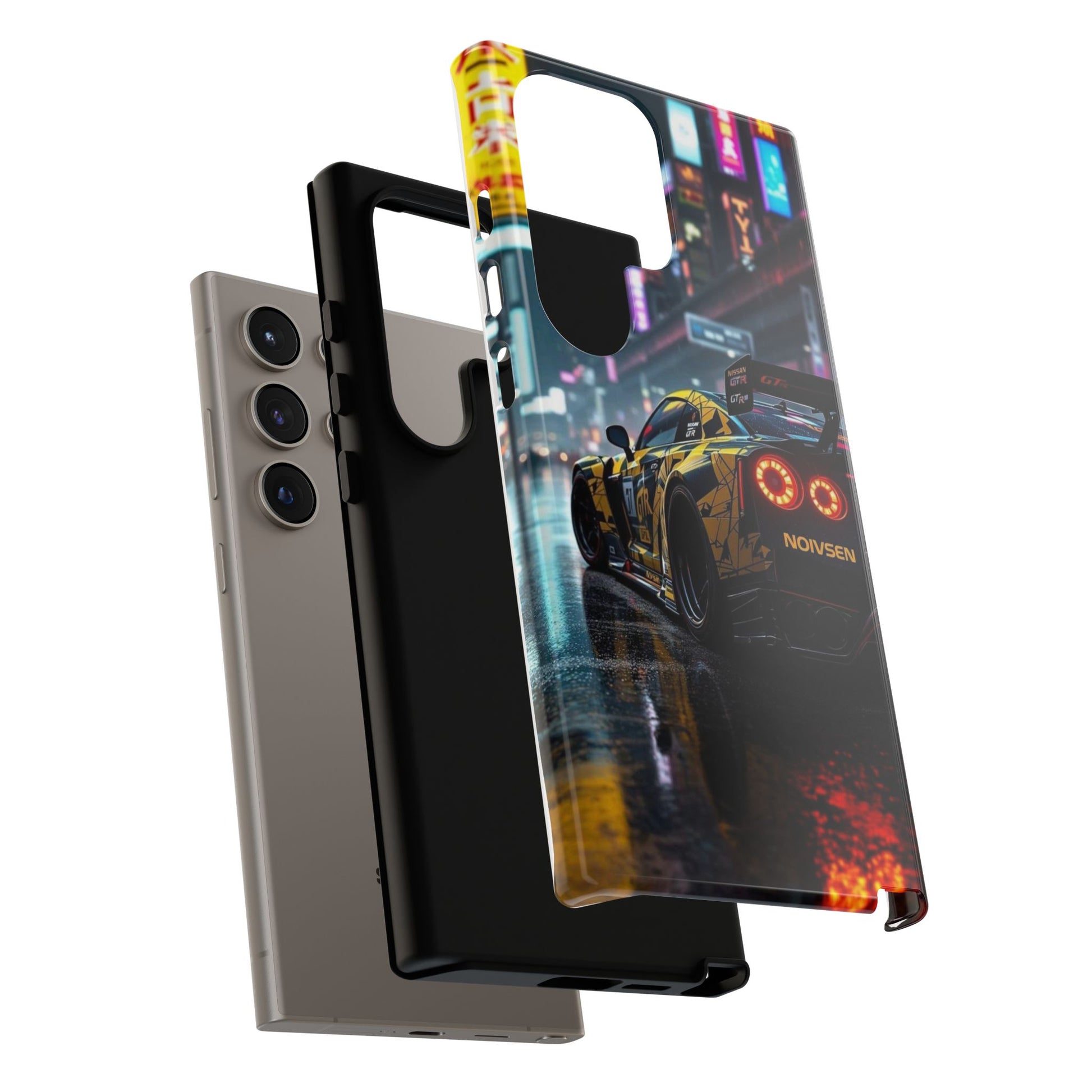 Nissan GTR in Japan Art Tough Cases for iPhones, Samsung, and Pixel