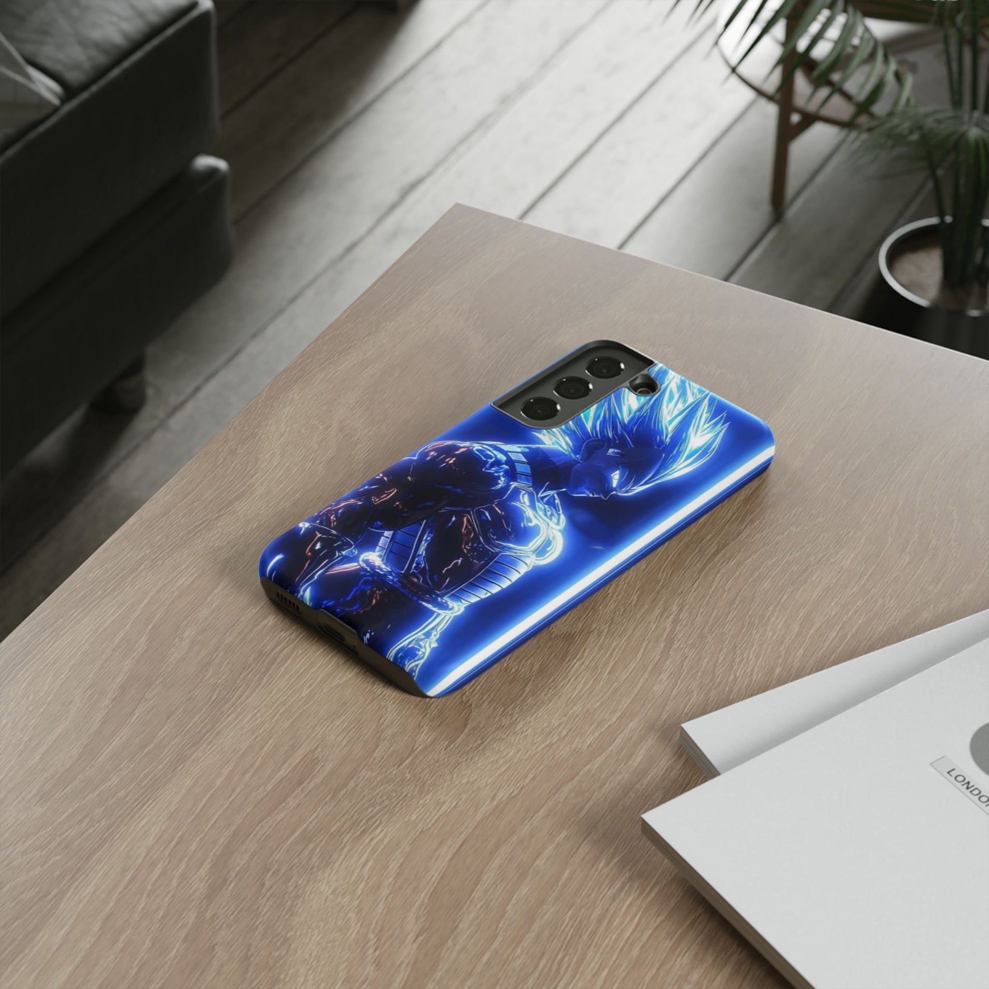 Anime Dragon Ball Z Super Saiyan Tough Cases for iPhones, Samsung, and Pixel