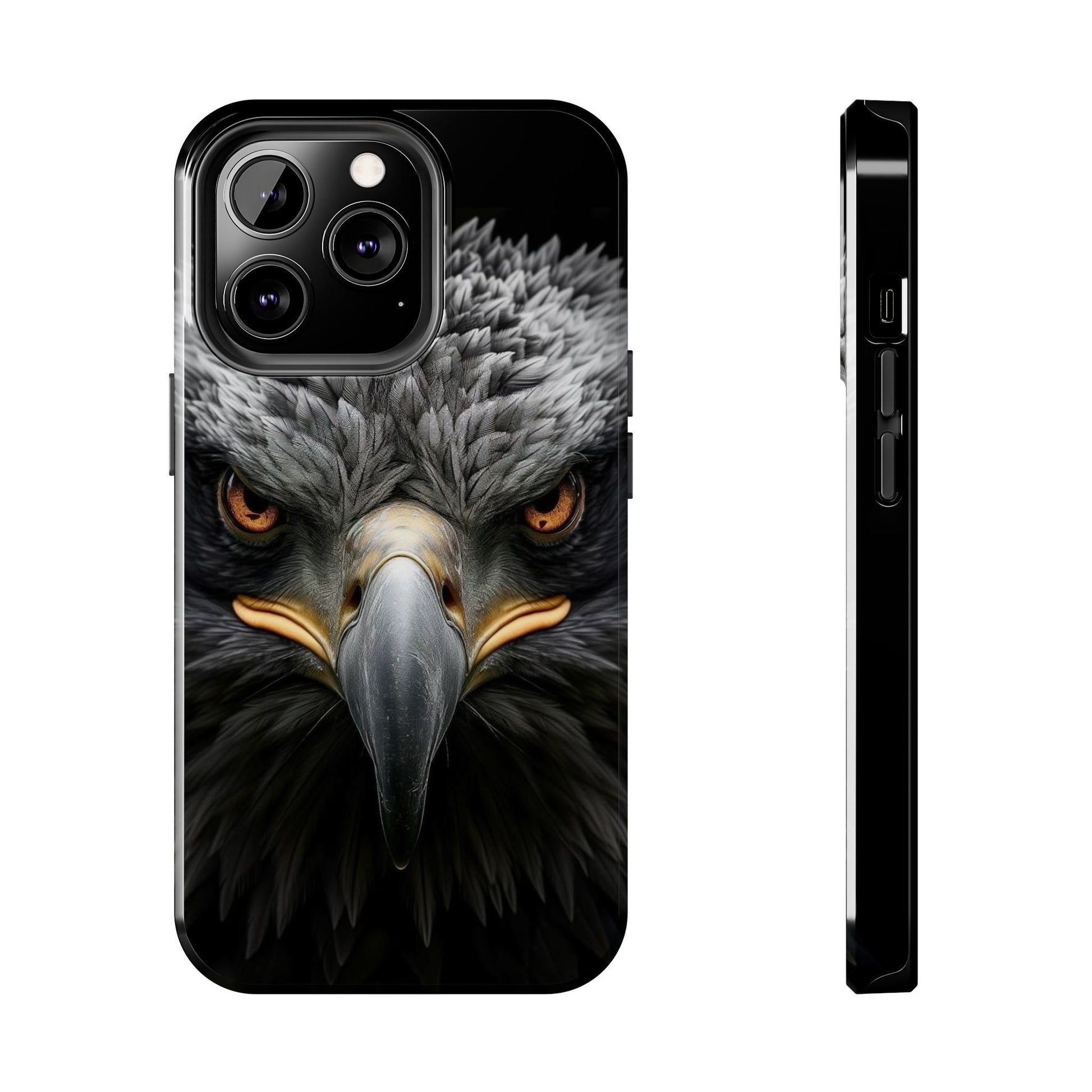 Mean Eagle Stare Theme Phone Cases for iPhones & Samsung Phones