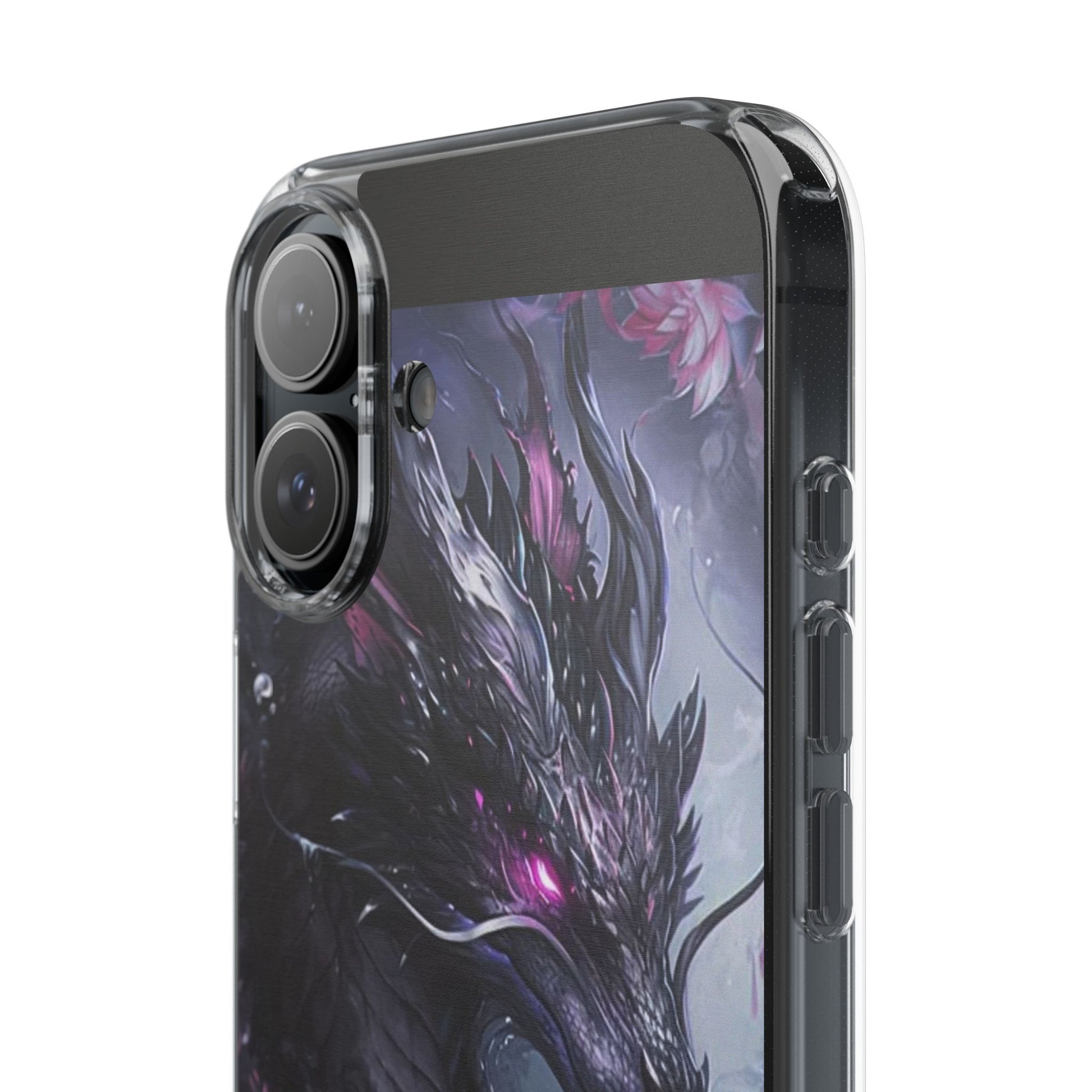 Phone Cases, Purple Dragon Design, iPhone Samsung Case, Protective Cover, Unique