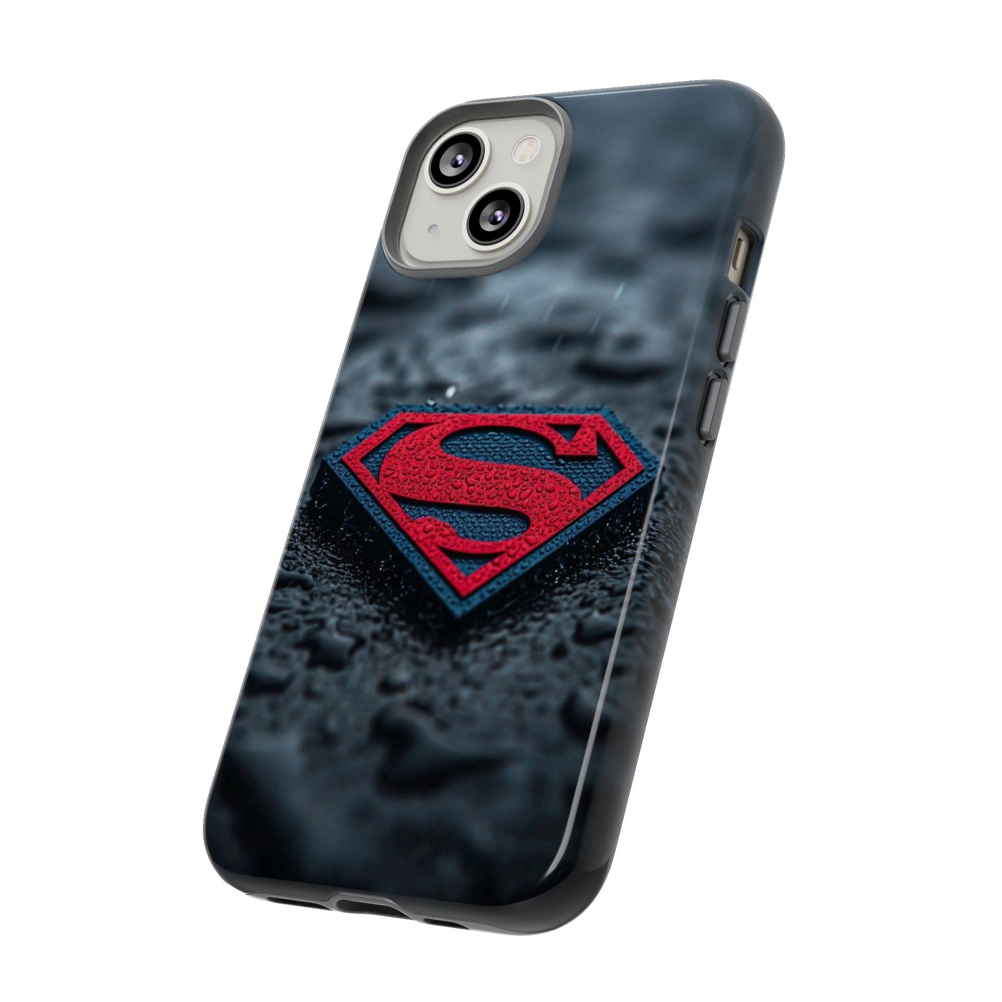 Superman Logo Tough Cases for iPhones, Samsung, and Pixel