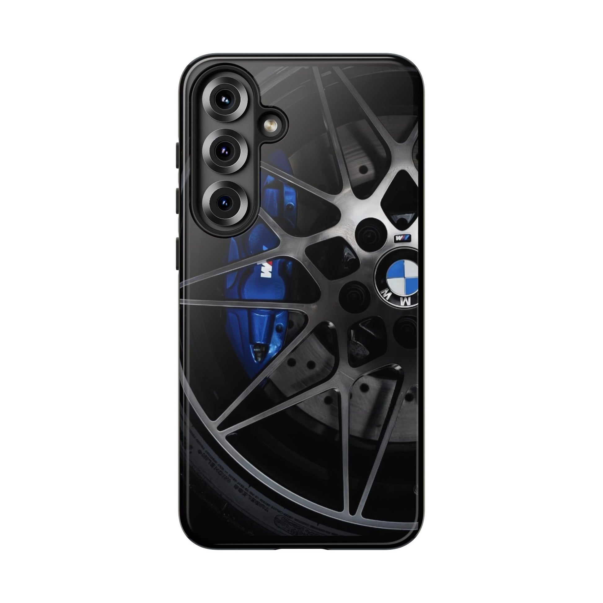 BMW M3 Racing Wheels Tough Cases for iPhones, Samsung, and Pixel