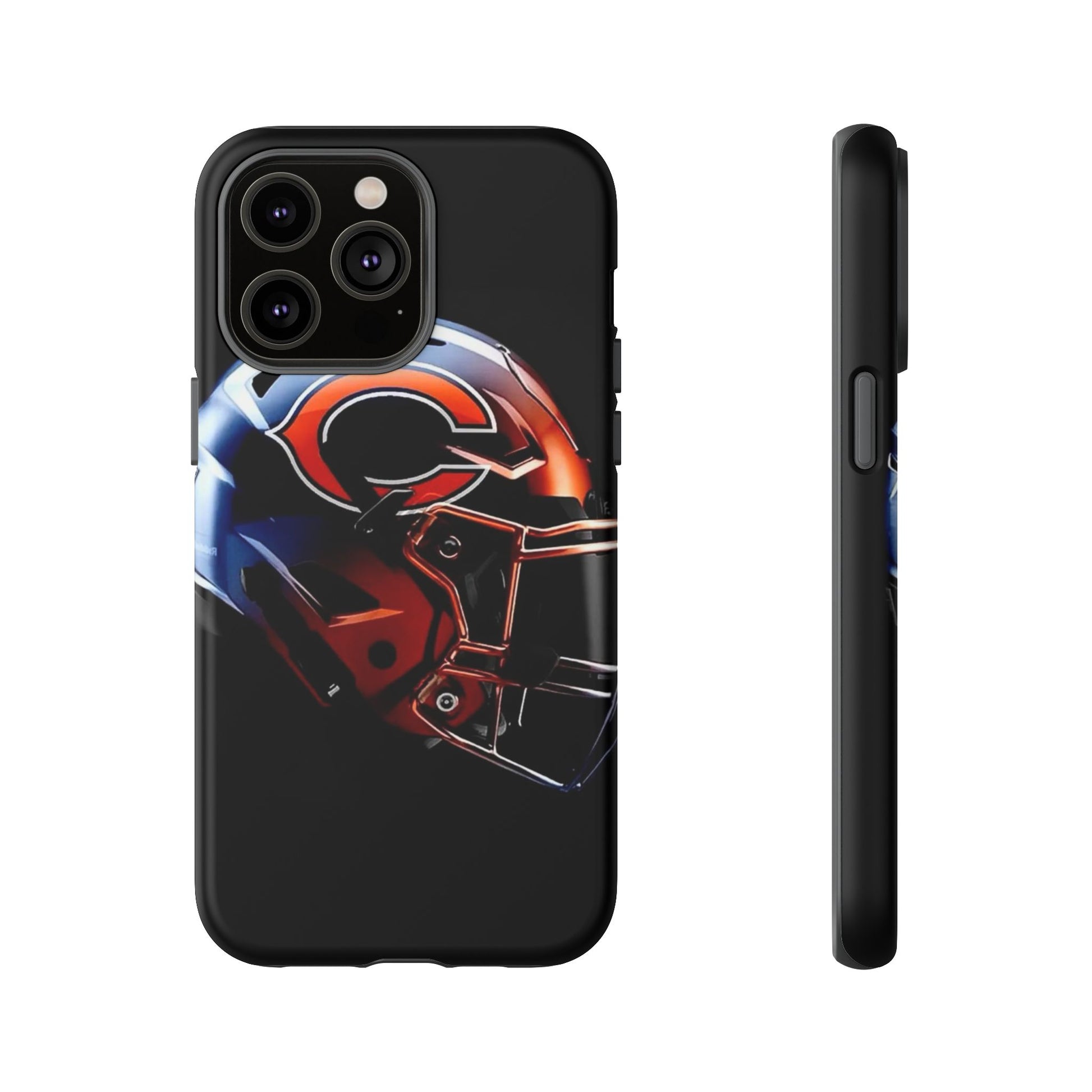 Football Helmet Chicago Bears Phone Case, Tough Cases for iPhones, Samsung, and Pixel