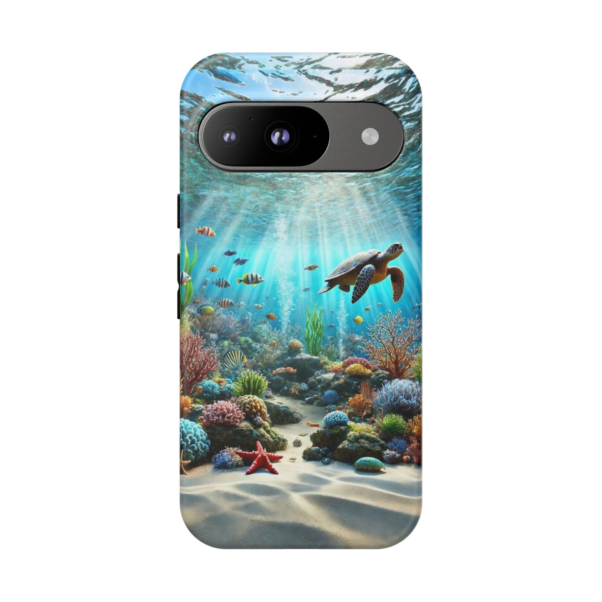 Under Sea Landscape Tough Cases for iPhones, Samsung, and Pixel