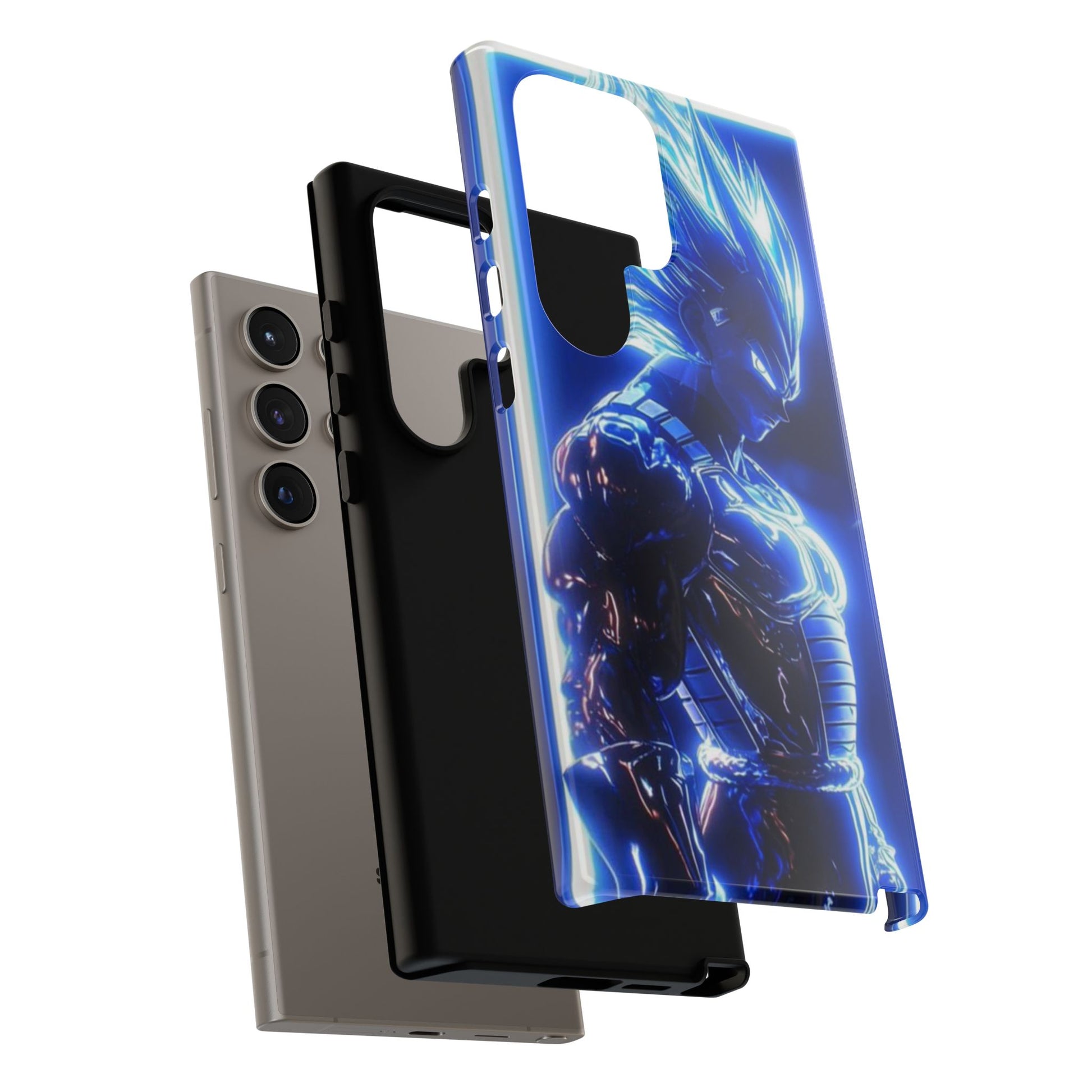 Anime Dragon Ball Z Super Saiyan Tough Cases for iPhones, Samsung, and Pixel