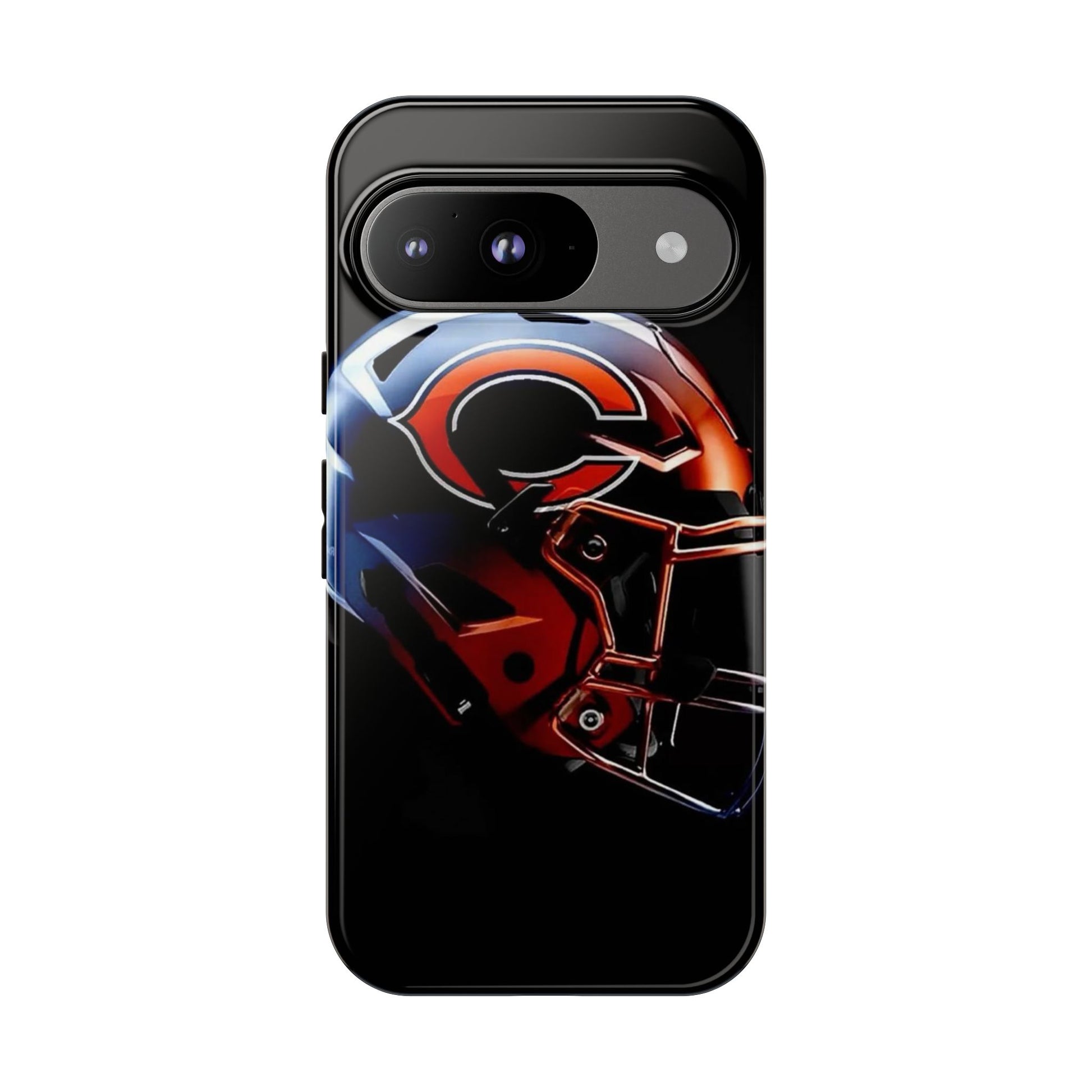 Football Helmet Chicago Bears Phone Case, Tough Cases for iPhones, Samsung, and Pixel