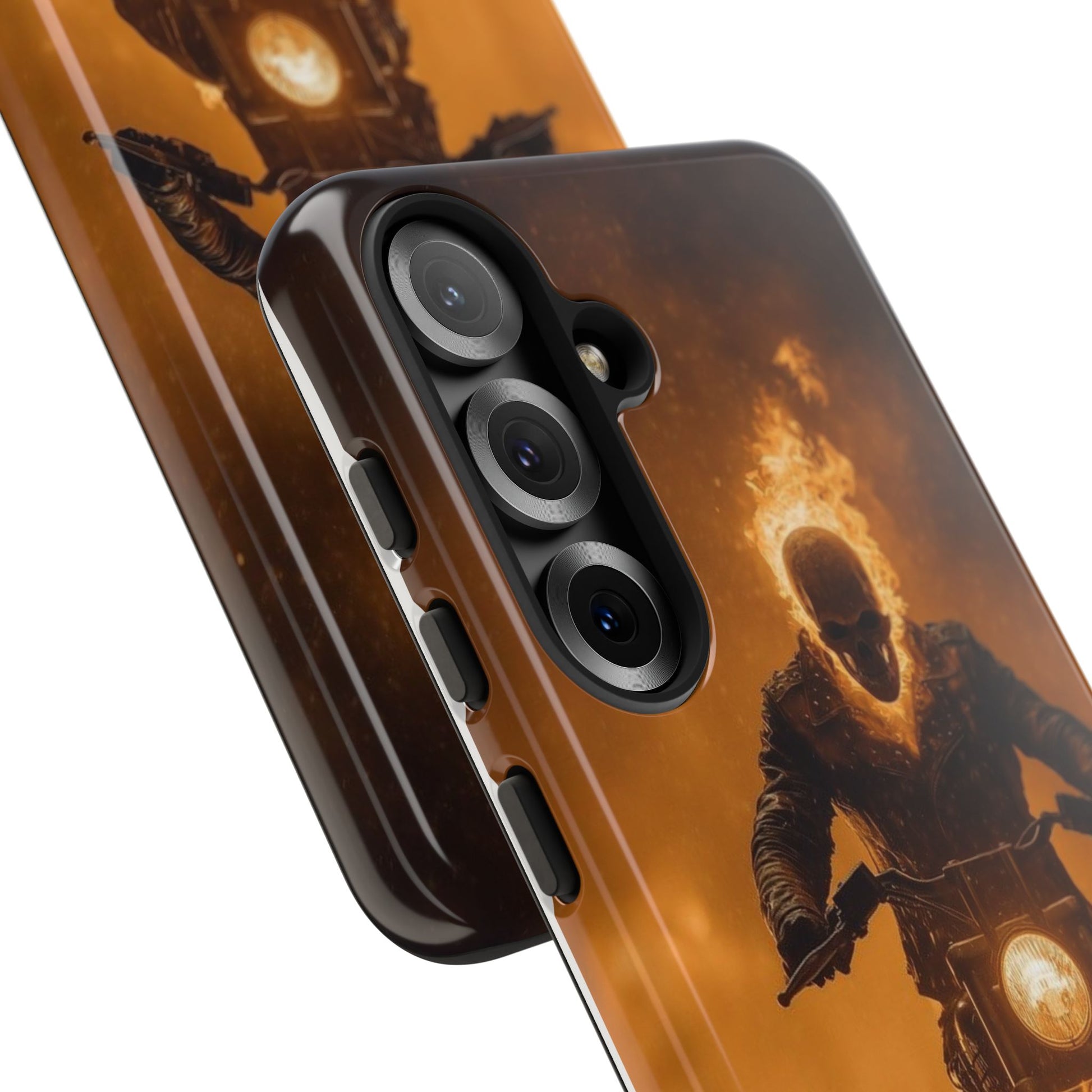Marvel's Ghostrider Tough Cases for iPhones, Samsung, and Pixel