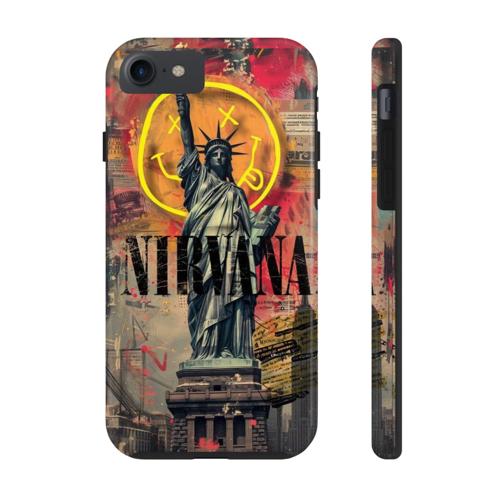 Classic Nirvana Phone Cases for Iphones & Samsung Phones Durable