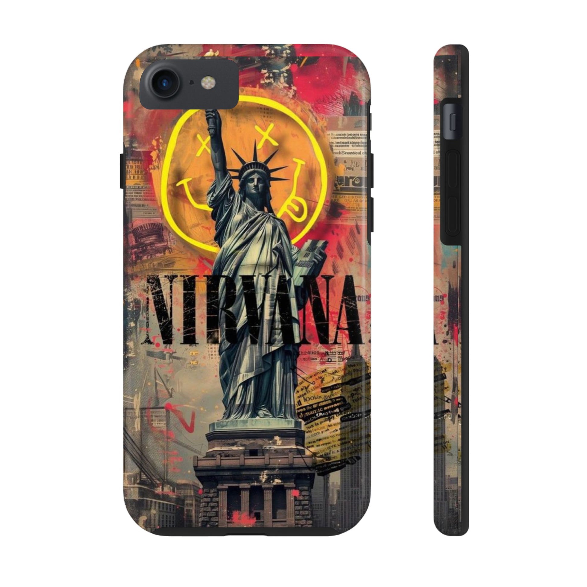 Classic Nirvana Phone Cases for Iphones & Samsung Phones Durable
