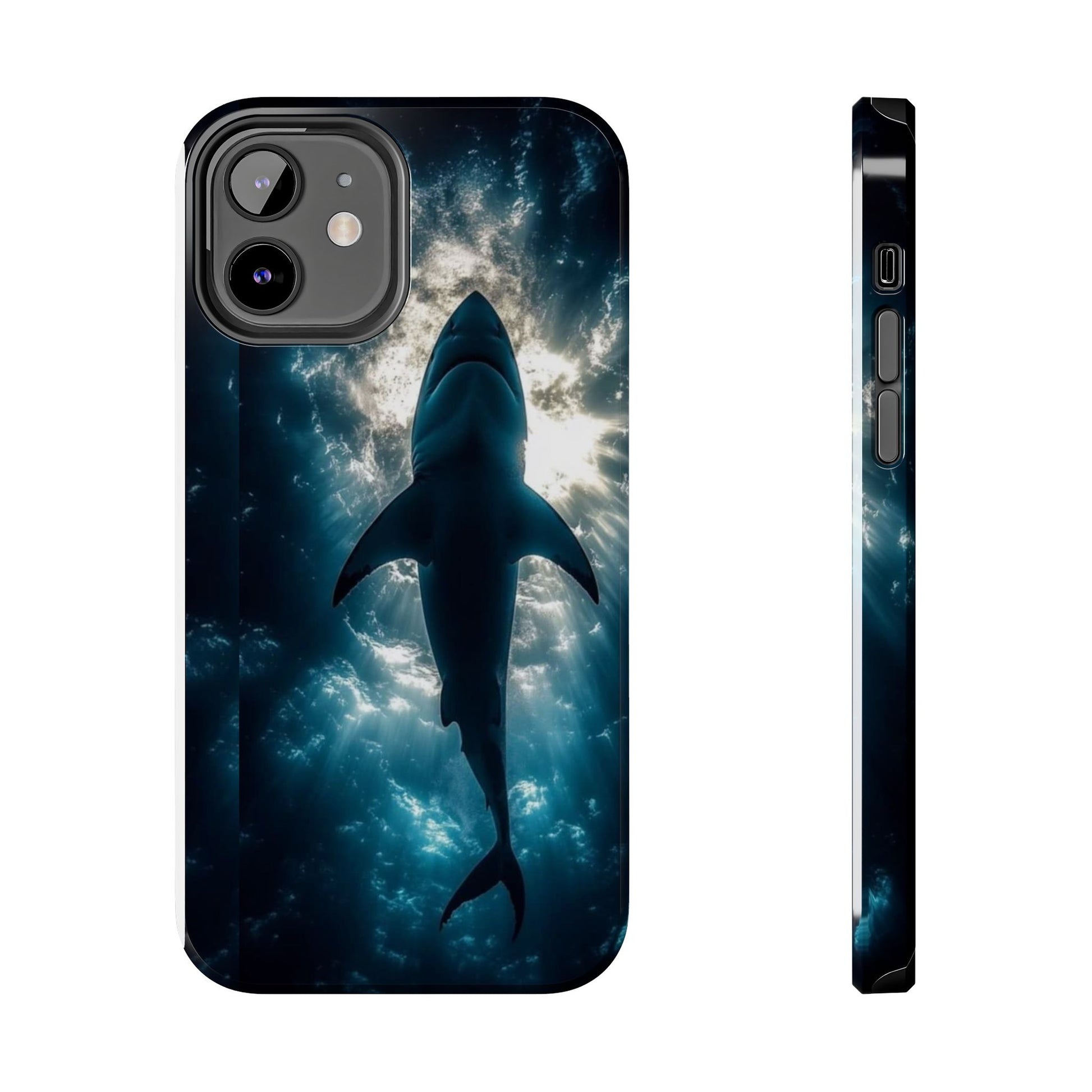 Great White Shark Themed Tough Phone Cases for Iphones & Samsung Phones