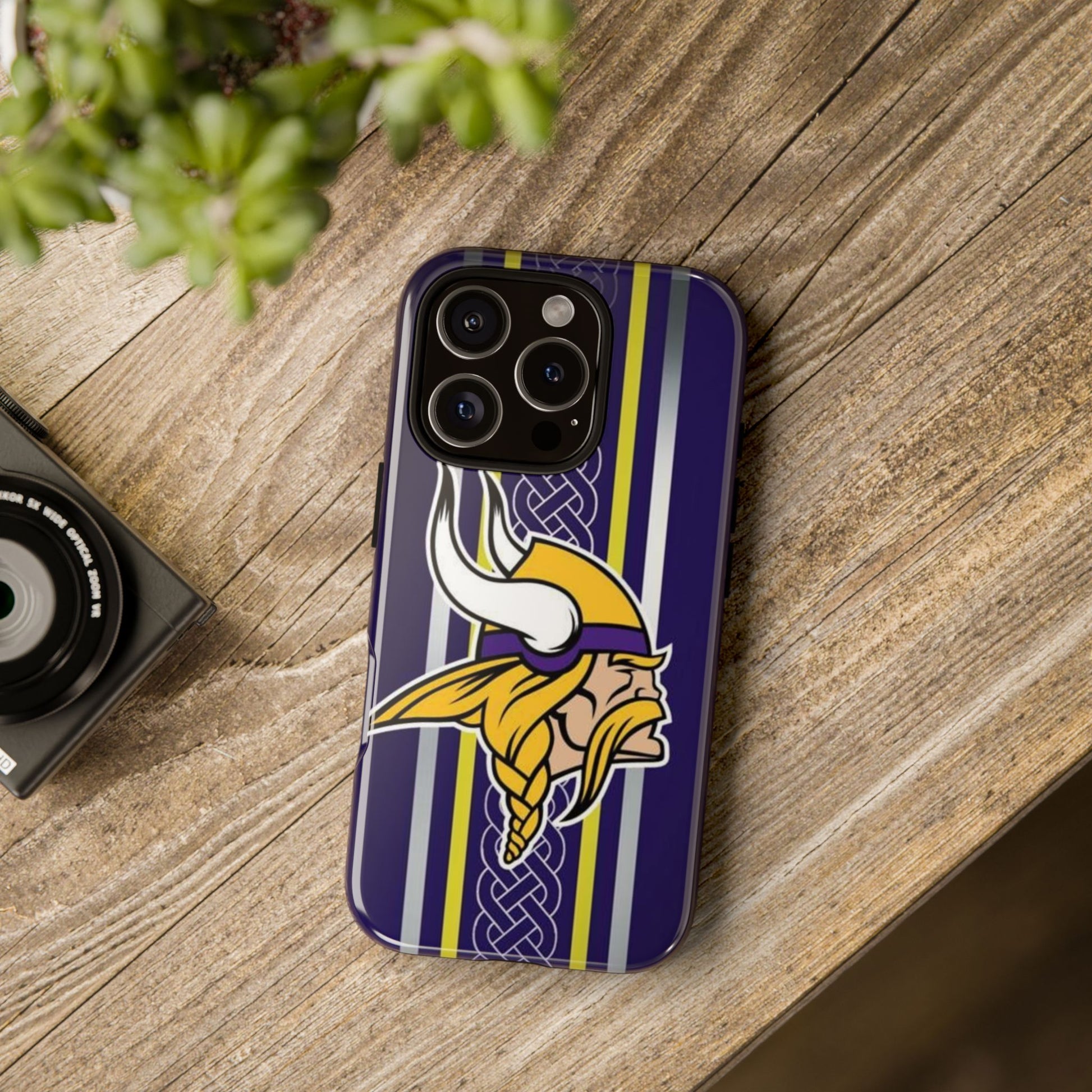 Minnesota Vikings logo Phone Case, Tough Cases for iPhones, Samsung, and Pixel