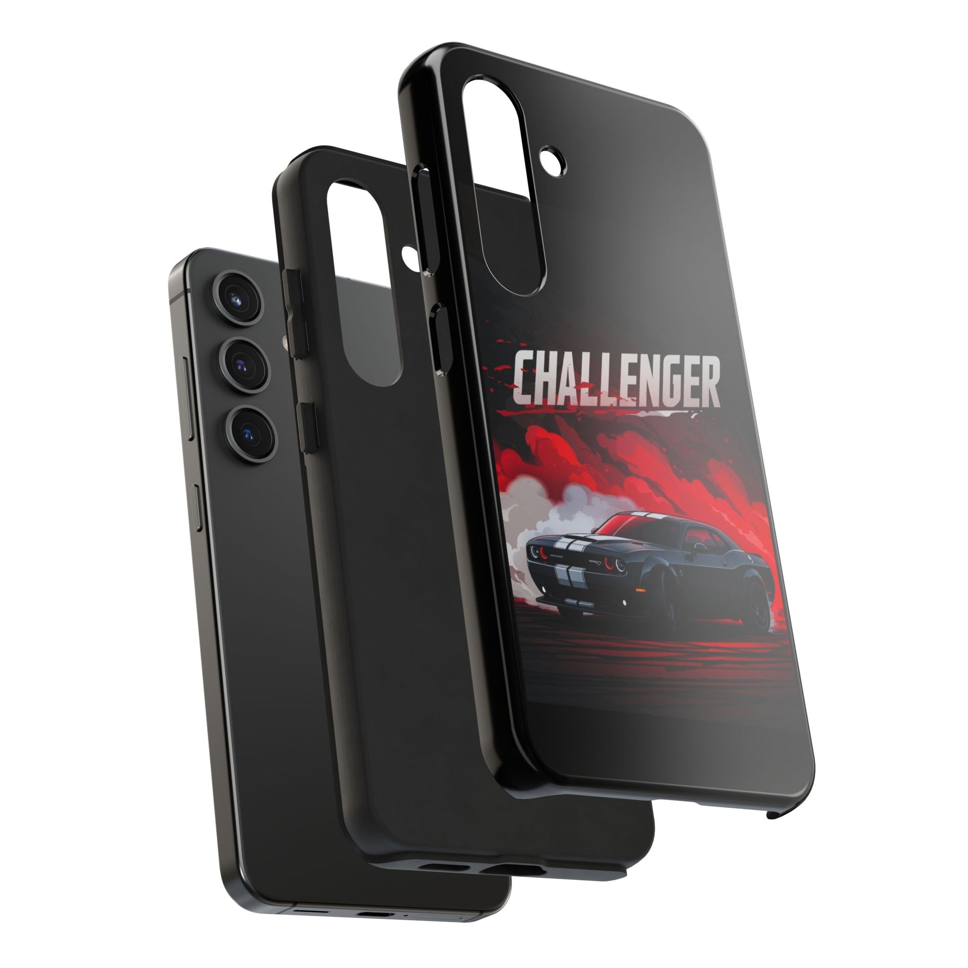 Dodge Challenger Muscle Car Hellcat Tough Phone Cases for Iphones & Samsung Phones Durable