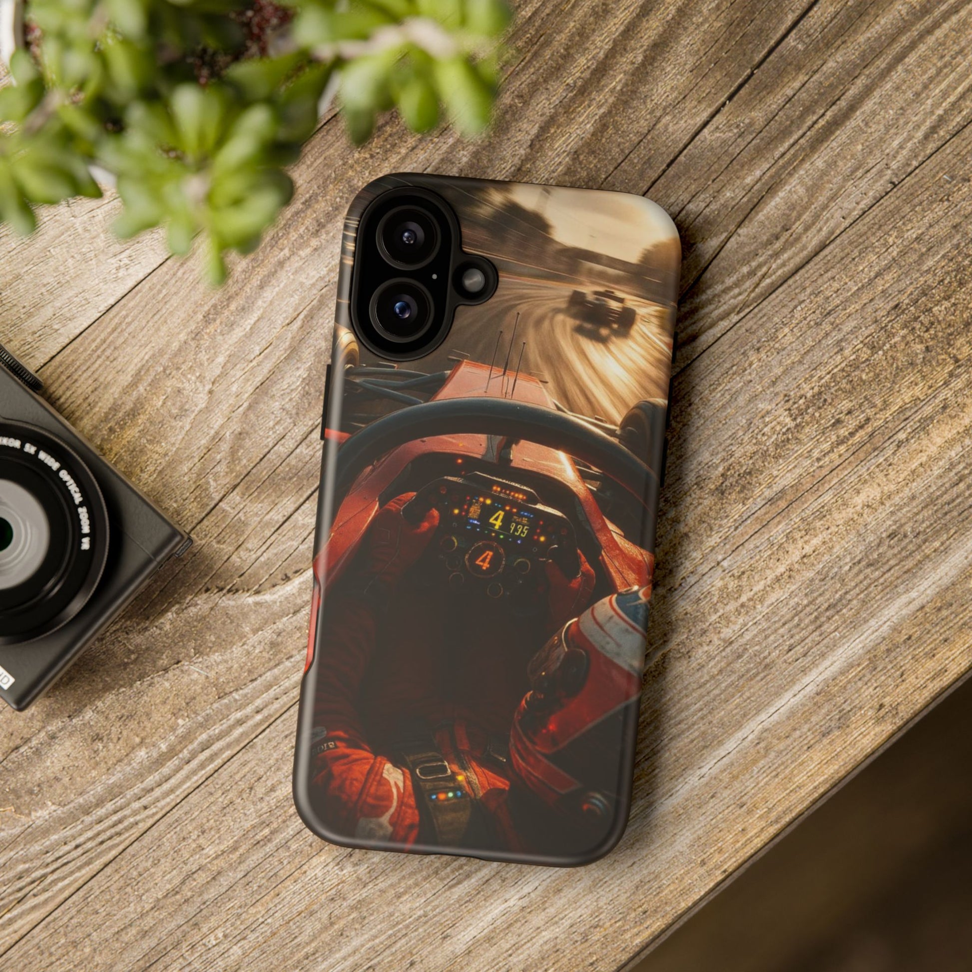 Formula 1 Cockpit Phone Case, Tough Cases for iPhones, Samsung, and Pixel