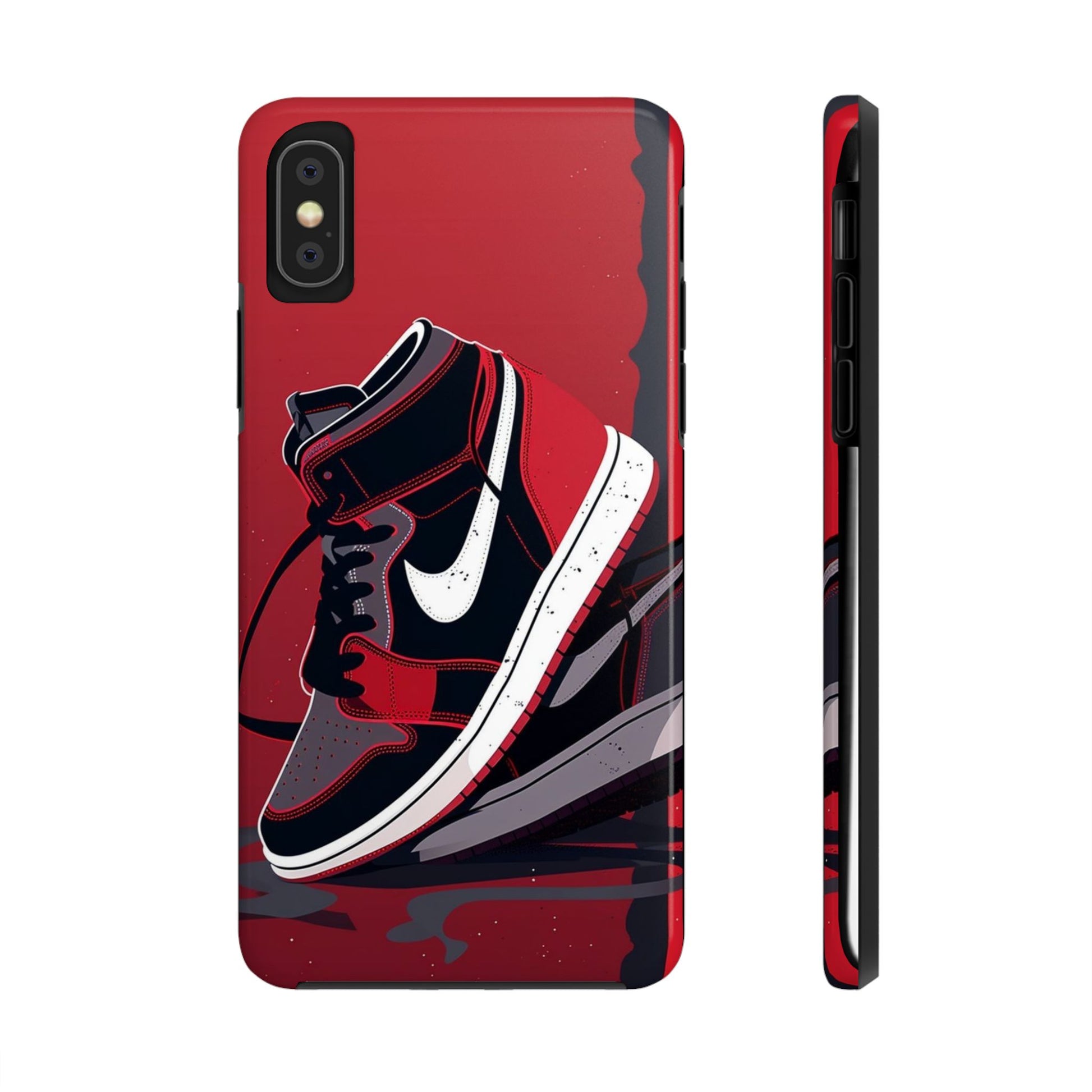 Retro Basketball Sneaker Art Phone Cases for iPhone & Samsung Galaxy Phones