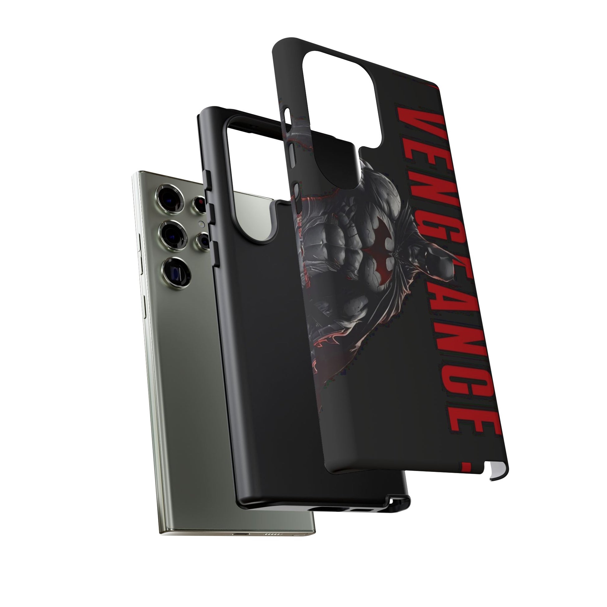 DC Comics Batman Vengence Tough Cases for iPhones, Samsung, and Pixel