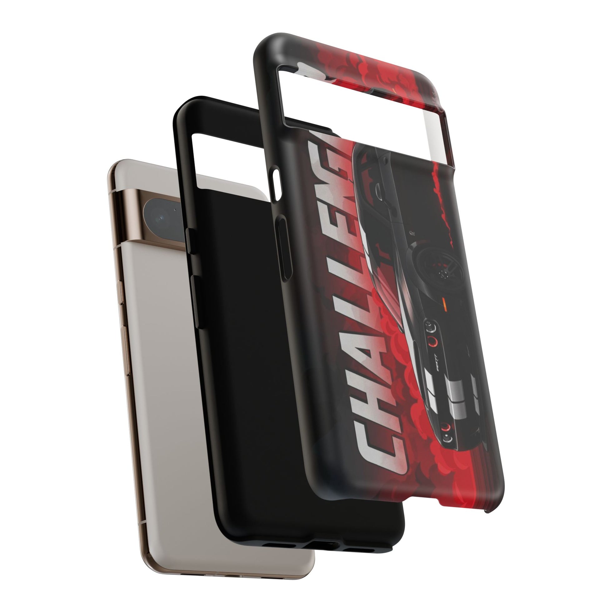 Hellcat Challenger Durable Tough Cases for iPhones, Samsung, and Pixel