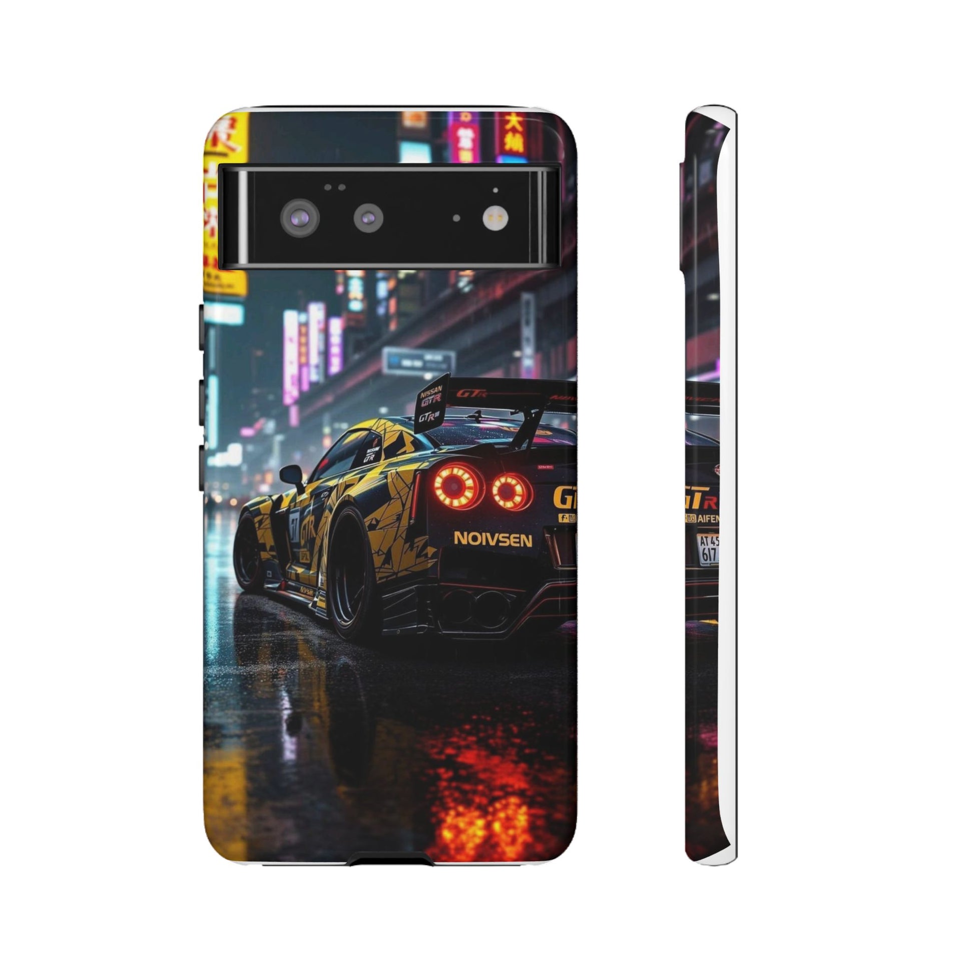 Nissan GTR in Japan Art Tough Cases for iPhones, Samsung, and Pixel