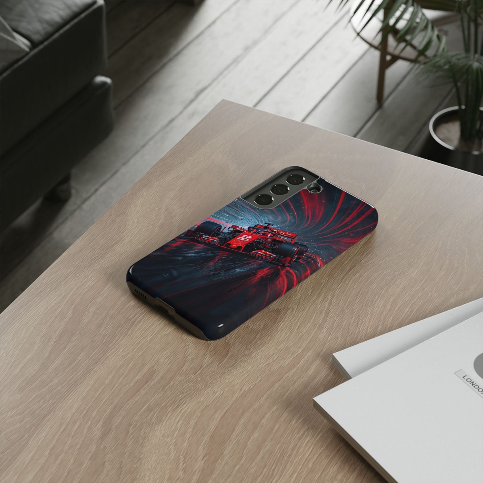 F1 Formula Race Car Phone Case, Tough Cases for iPhones, Samsung, and Pixel