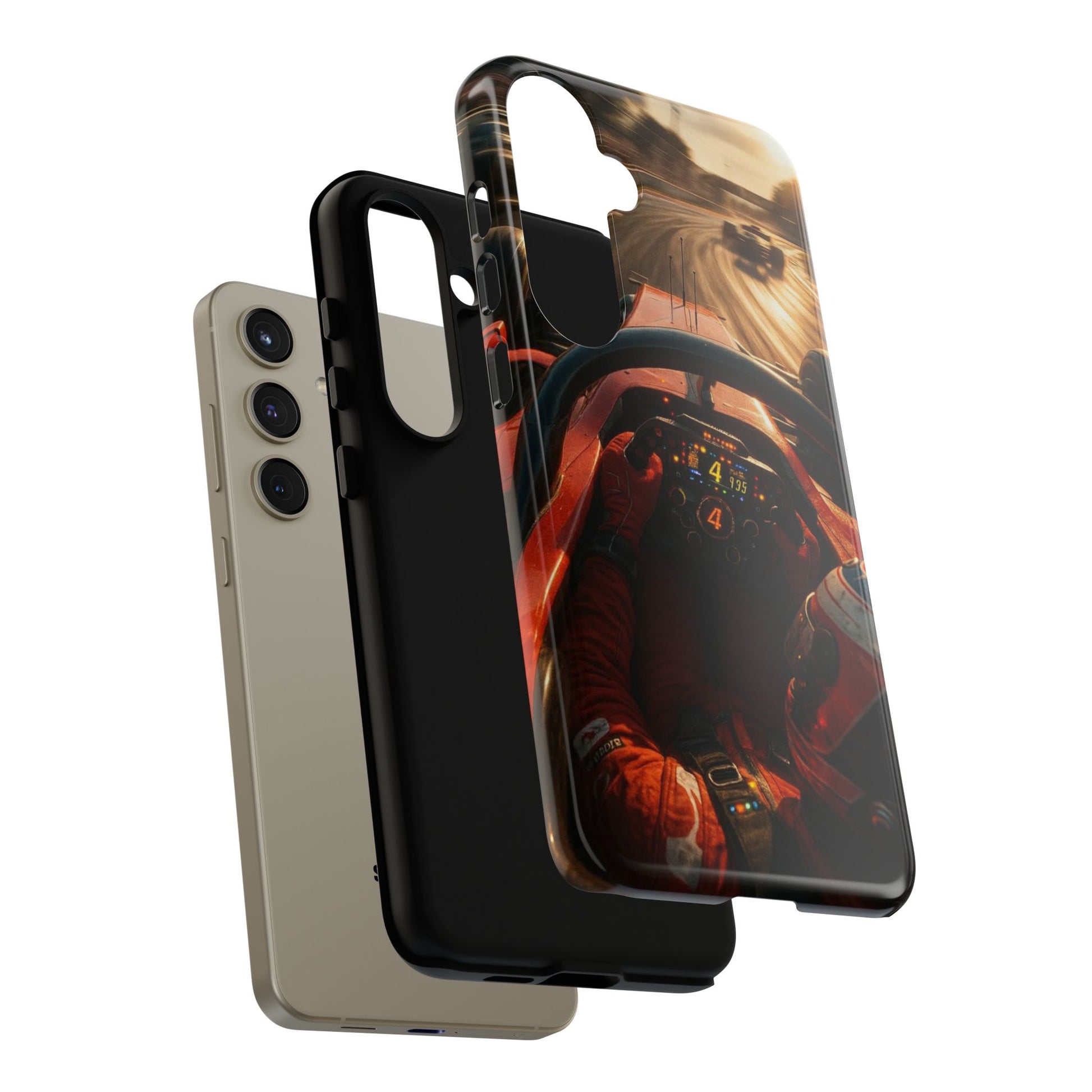 Formula 1 Cockpit Phone Case, Tough Cases for iPhones, Samsung, and Pixel