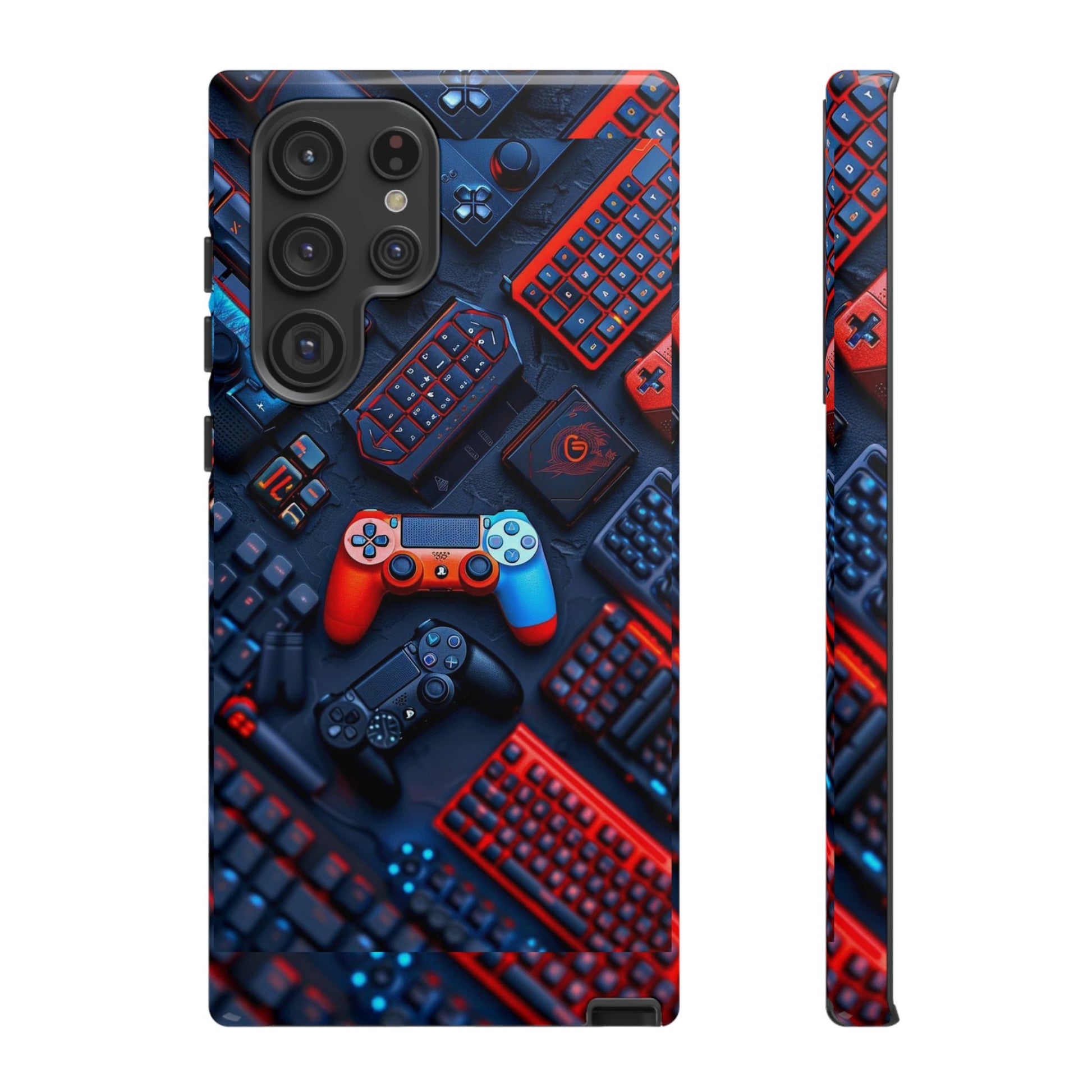 Gamer Themed Controllers Tough Cases for iPhones, Samsung, and Pixel