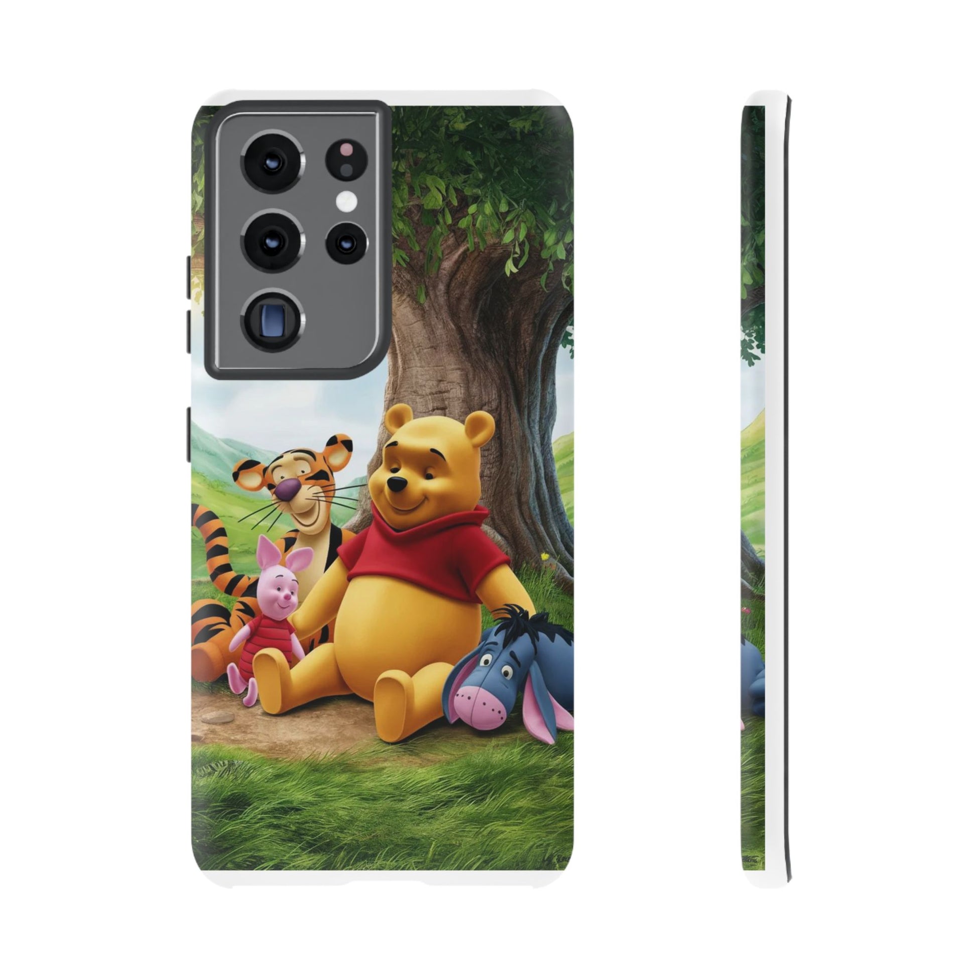 Cute Pooh Bear Phone Case, Tough Cases, Disney Phone for iPhones, Samsung, and Pixel