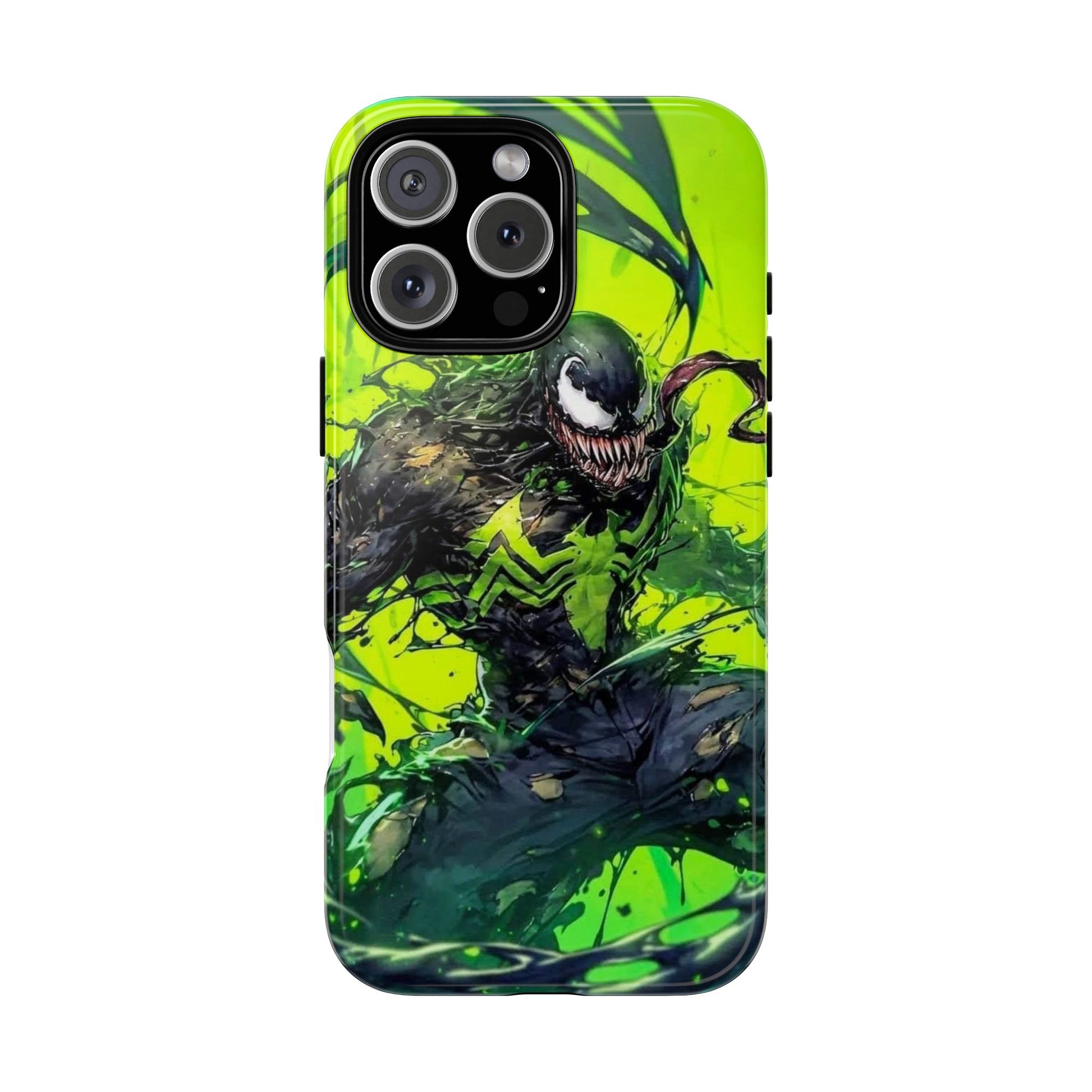 Evil Venom Phone Case, Tough Cases, Marvel Comics Phone for iPhones, Samsung, and Pixel