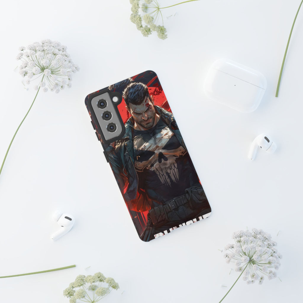 Punisher Tough Cases for iPhones, Samsung, and Pixel