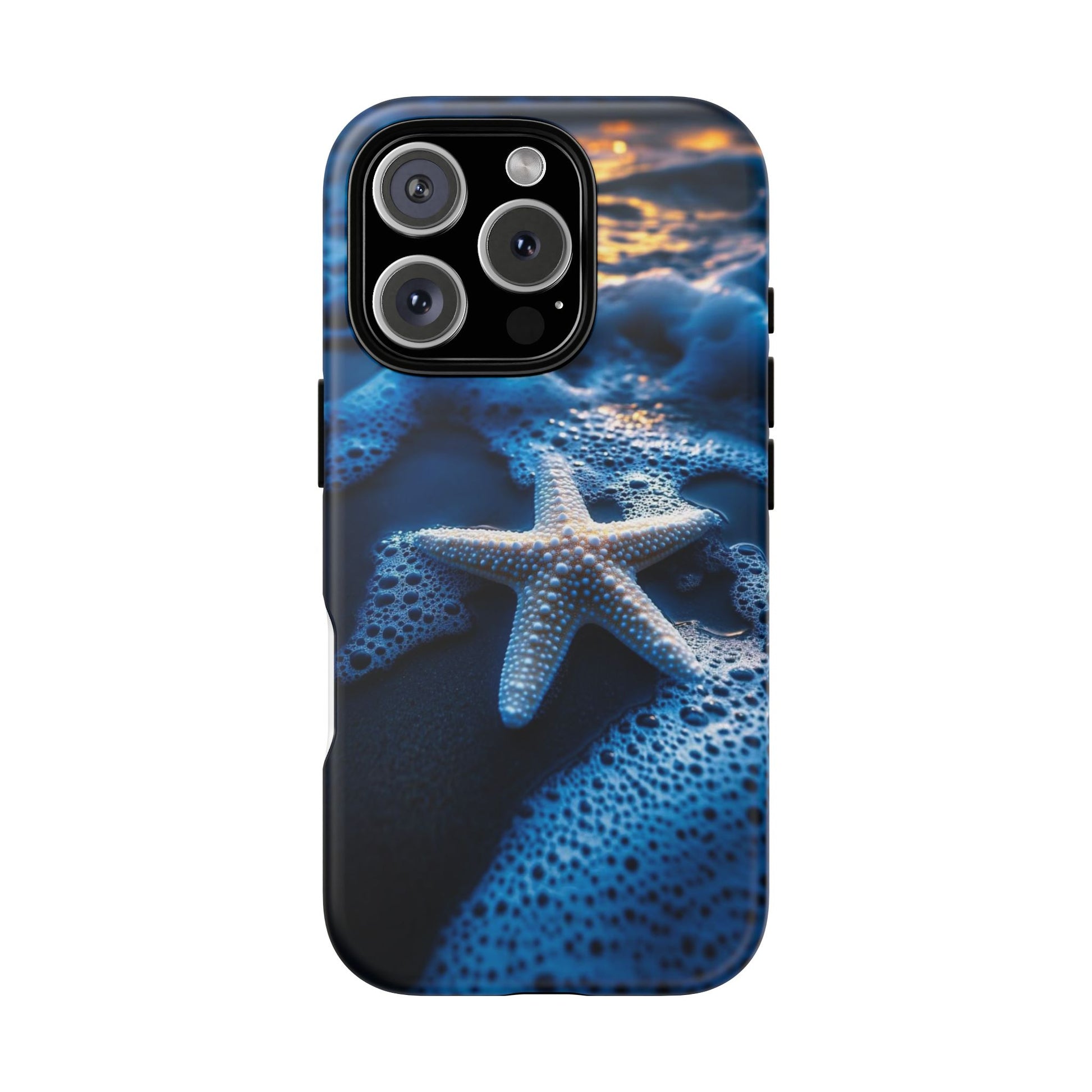 Starfish Beach Tough Cases for iPhones, Samsung, and Pixel