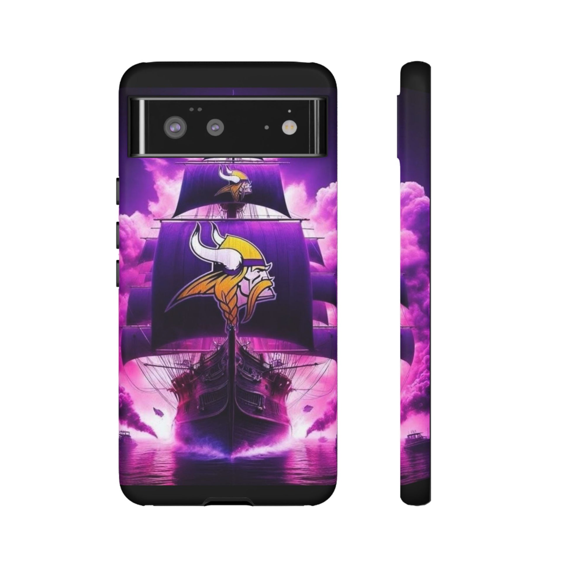 Minnesota Vikings Ship Football Phone Case, Tough Cases for iPhones, Samsung, and Pixel