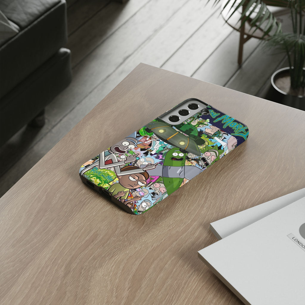 Rick and Morty Phone Case, Tough Cases for iPhones, Samsung, and Pixel