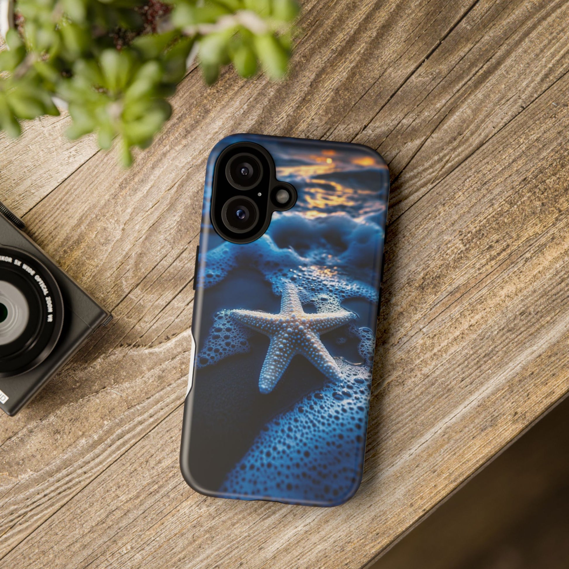 Starfish Beach Tough Cases for iPhones, Samsung, and Pixel