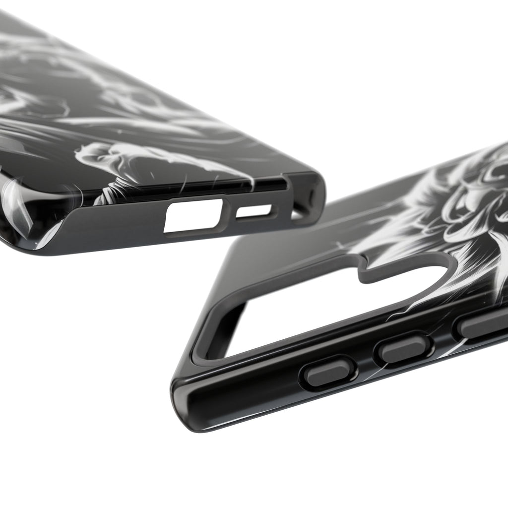Anime Saiyan Rage Dragon ball Z Tough Cases for iPhones, Samsung, and Pixel