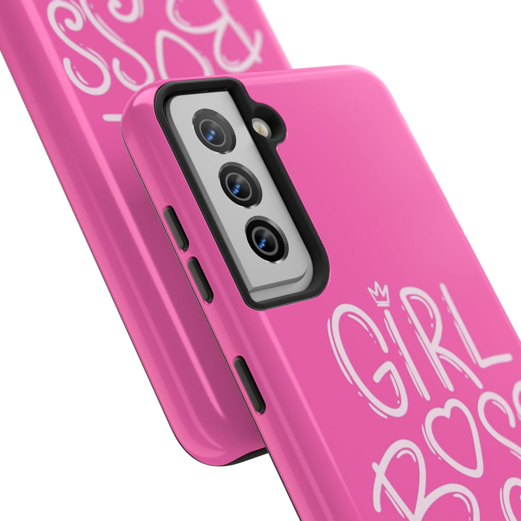 Girl Boss Girly Theme Phone Cases for iPhones & Samsung Phones