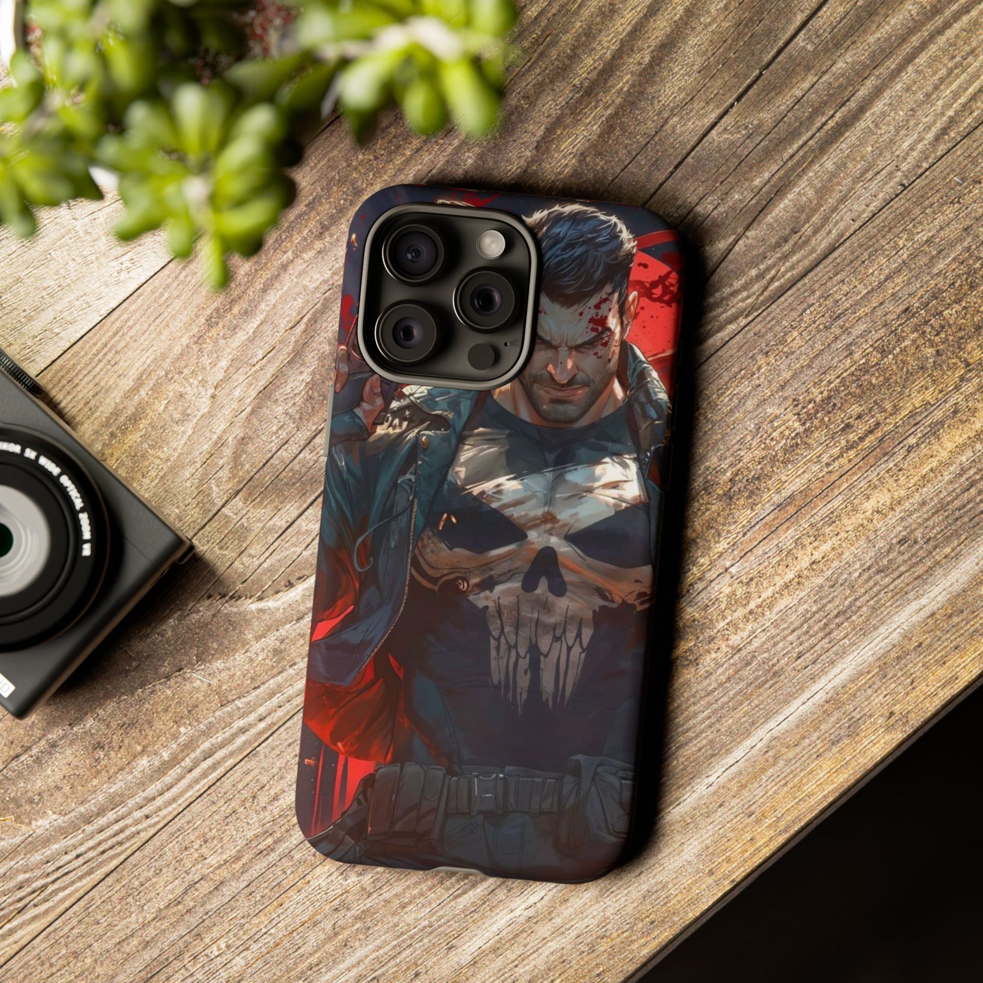 Punisher Tough Cases for iPhones, Samsung, and Pixel