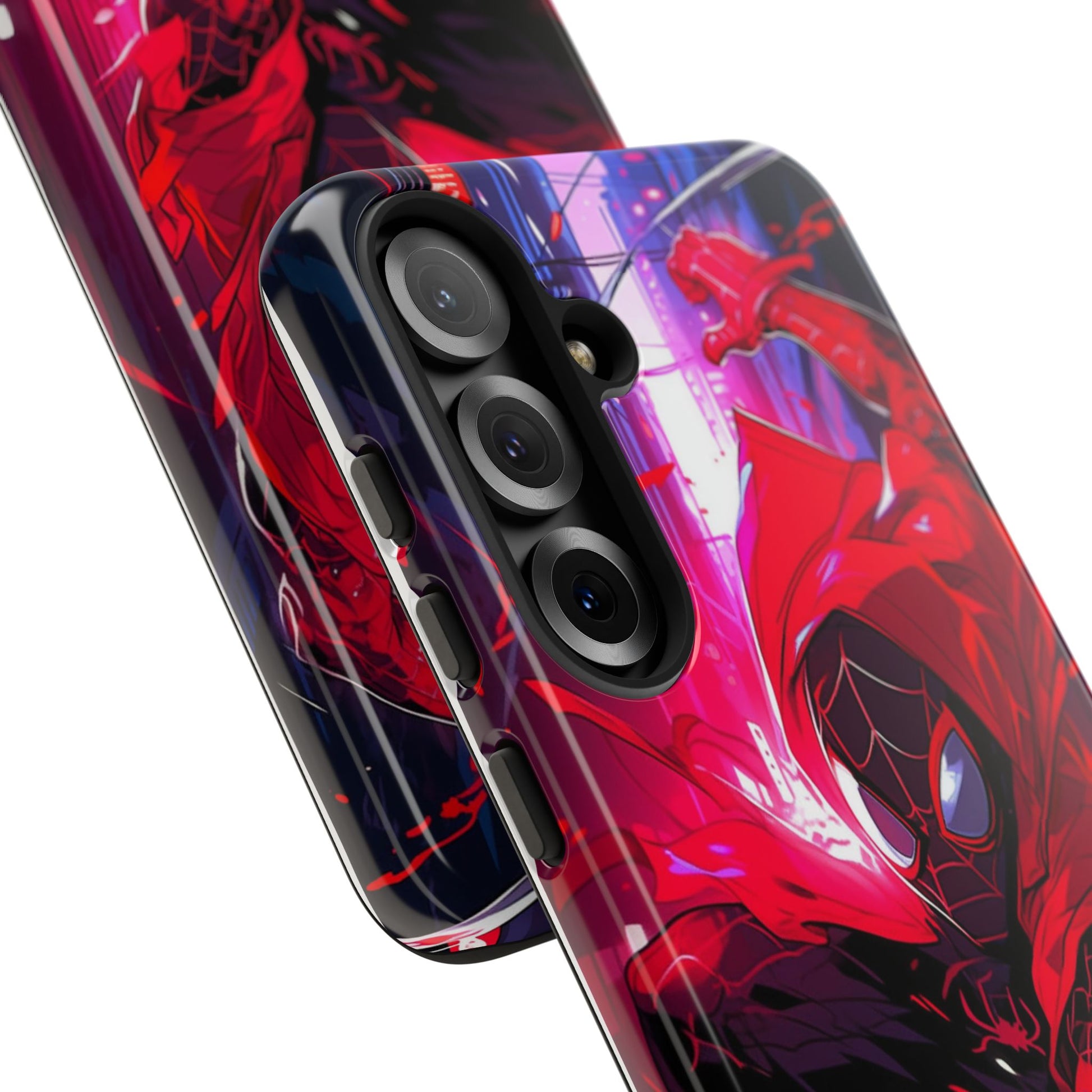 Miles Morales Spiderman Phone Case, Tough Cases for iPhones, Samsung, and Pixel