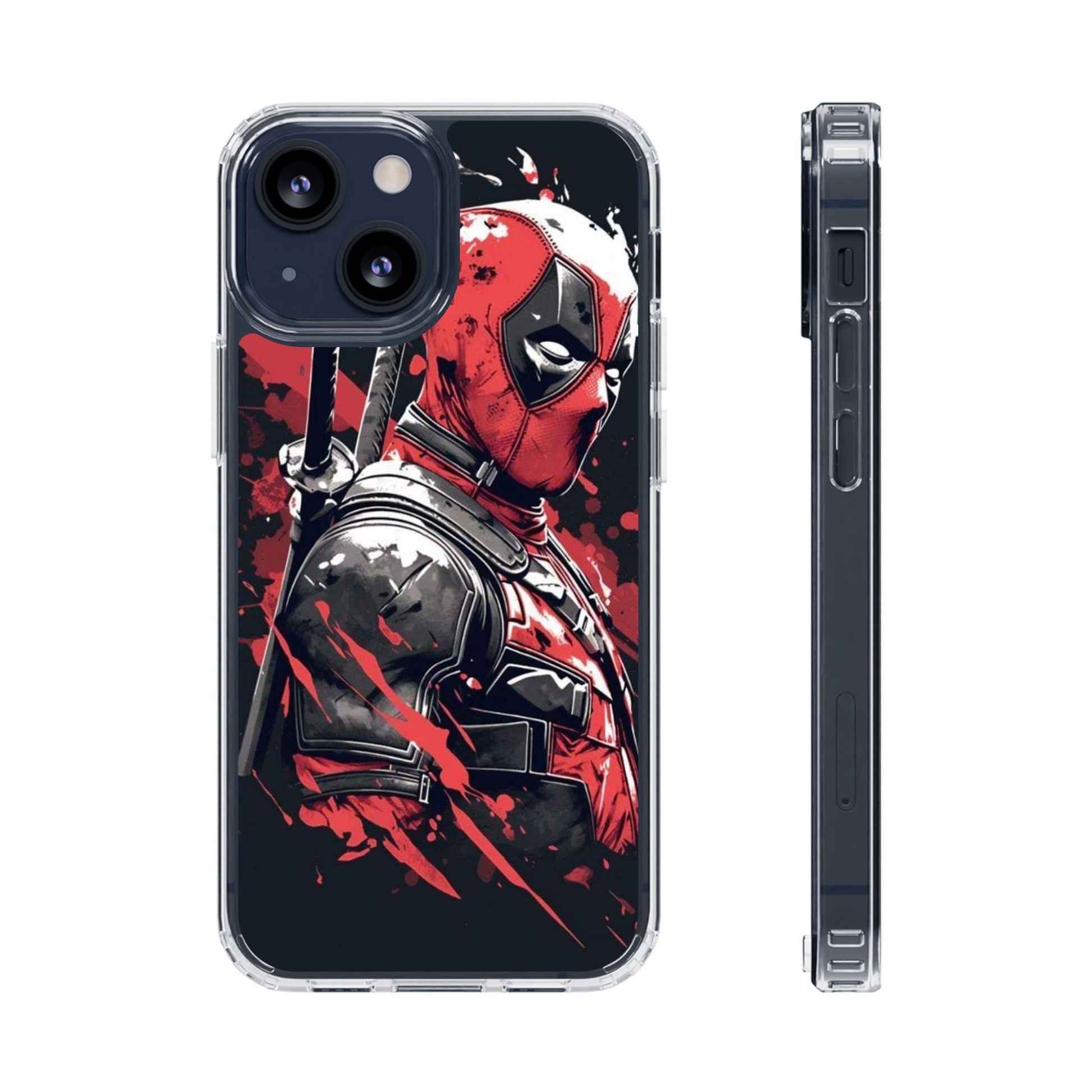 Phone Case, Deadpool Inspired, Iphone, Samsung, Marvel Gift, Comic Book Fan,