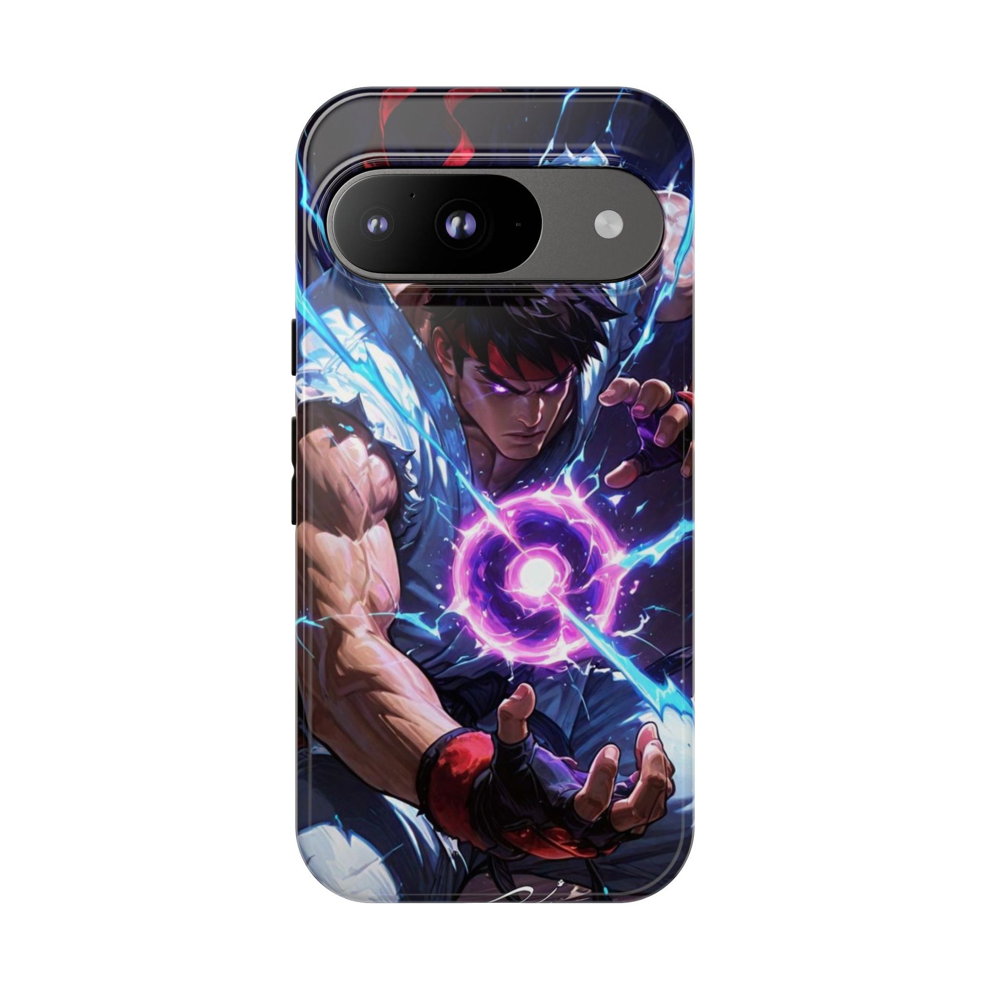 Street Fighter Ryu Gamer Art Tough Cases for iPhones, Samsung, and Pixel