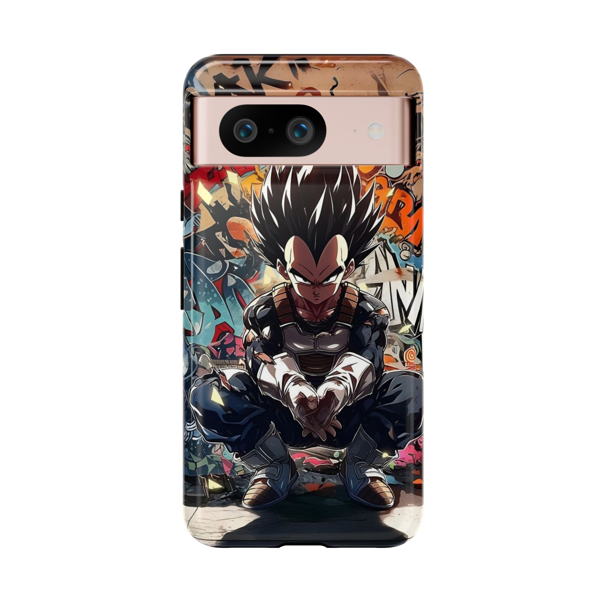 Anime Vegeta Dragon ball Z Tough Cases for iPhones, Samsung, and Pixel