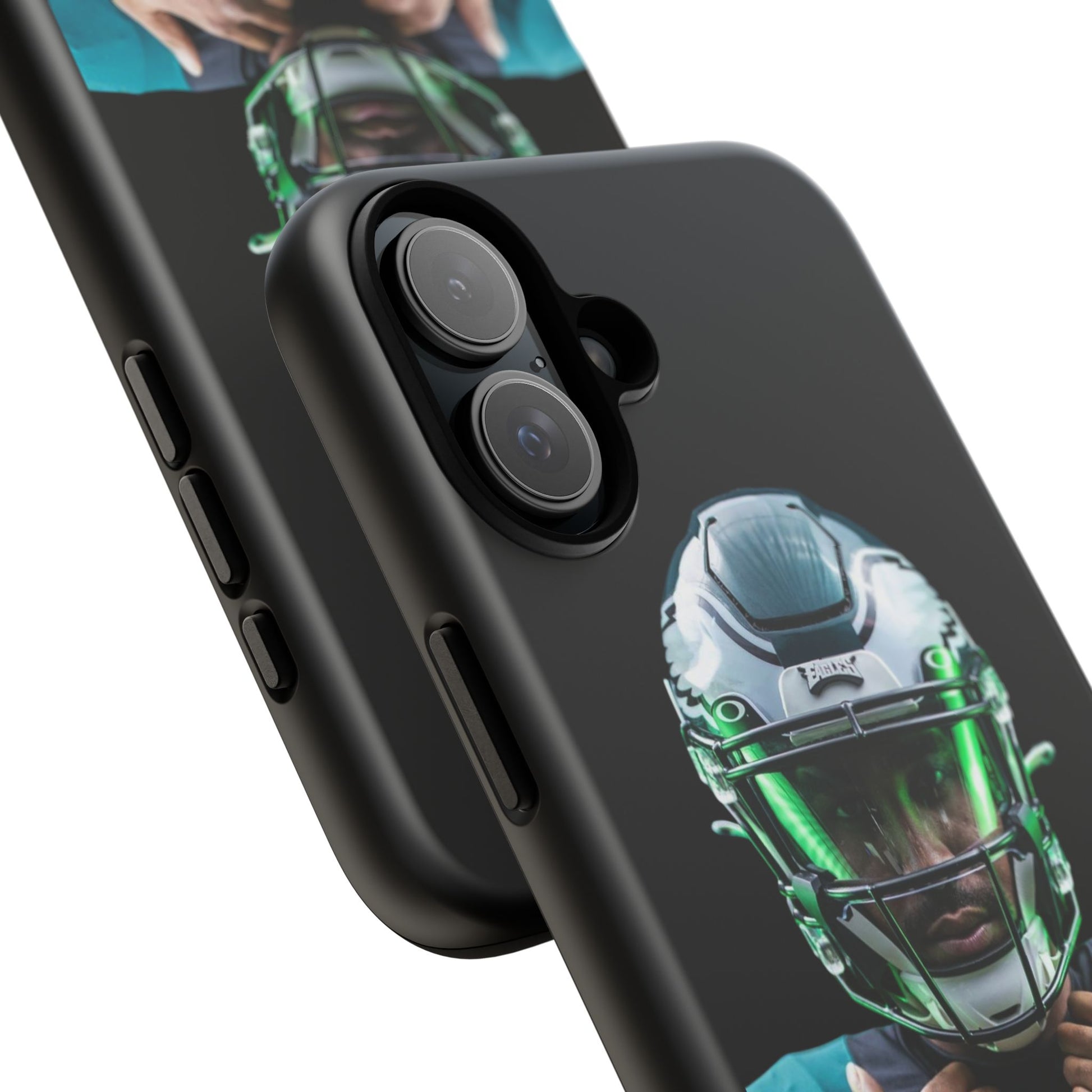 Eagles Football Jalen Hurts Tough Cases for iPhones, Samsung, and Pixel