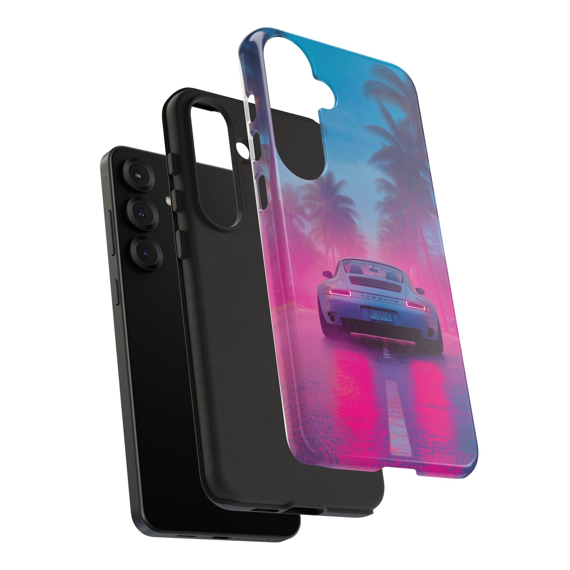 Miami Vice Porsche Phone Case for iPhone, Samsung Galaxy, & Pixel Phones