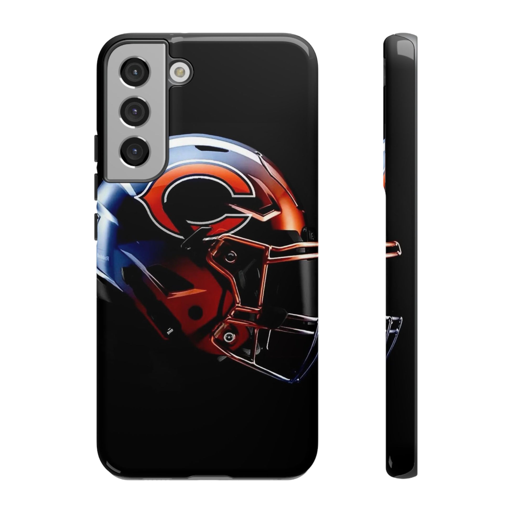 Football Helmet Chicago Bears Phone Case, Tough Cases for iPhones, Samsung, and Pixel