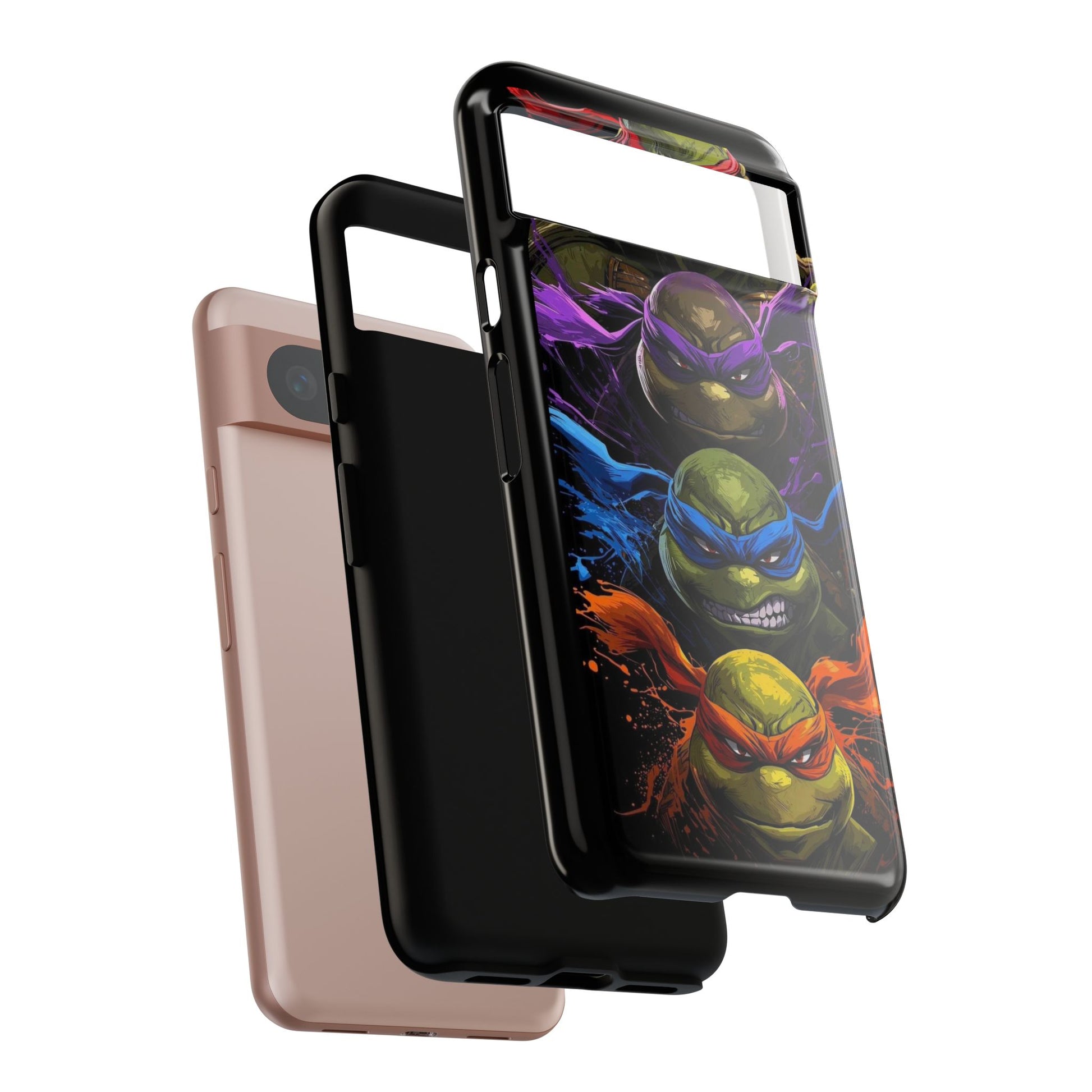 Ninja Turtles Tough Cases for iPhones, Samsung, and Pixel