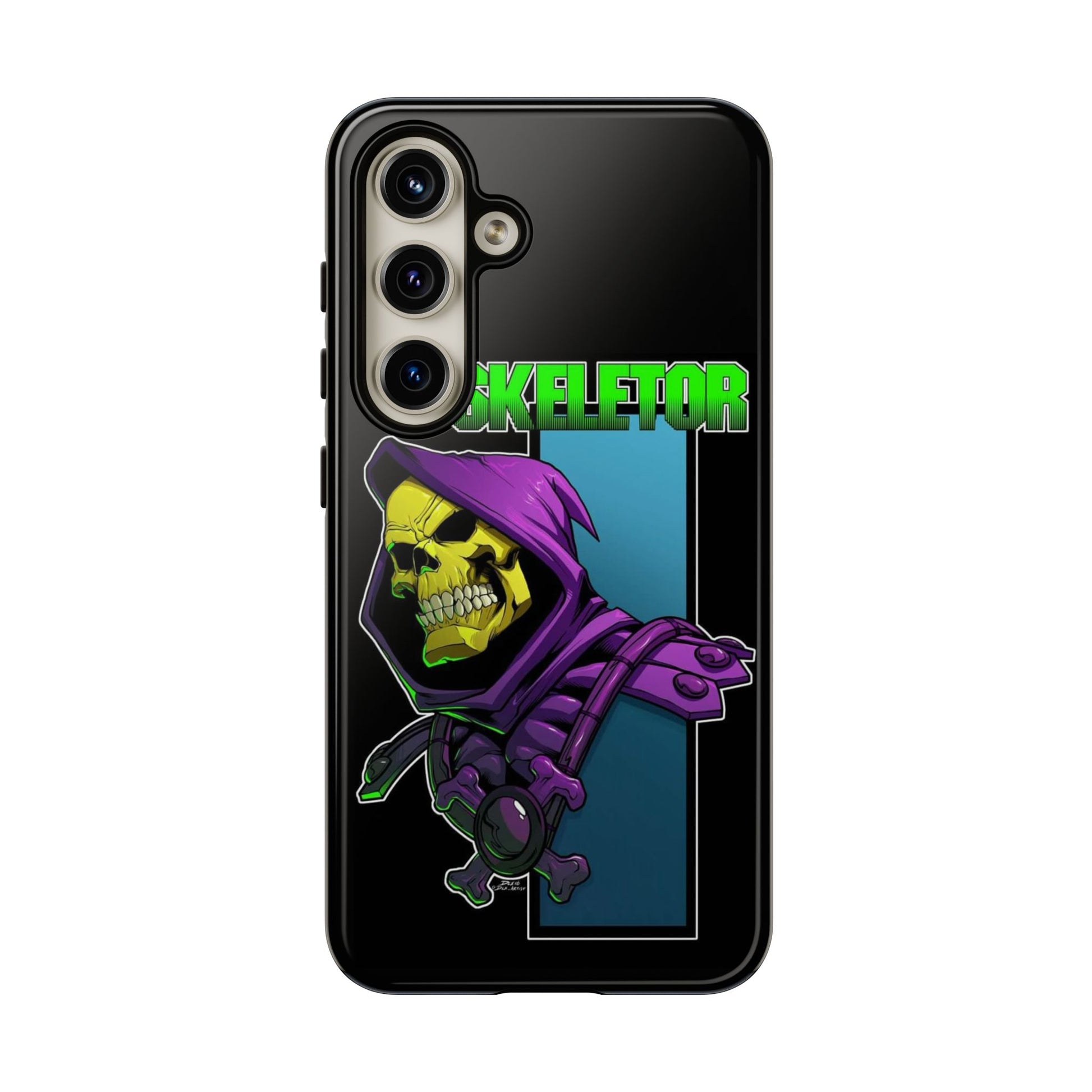 Skeletor Tough Cases for iPhones, Samsung, and Pixel