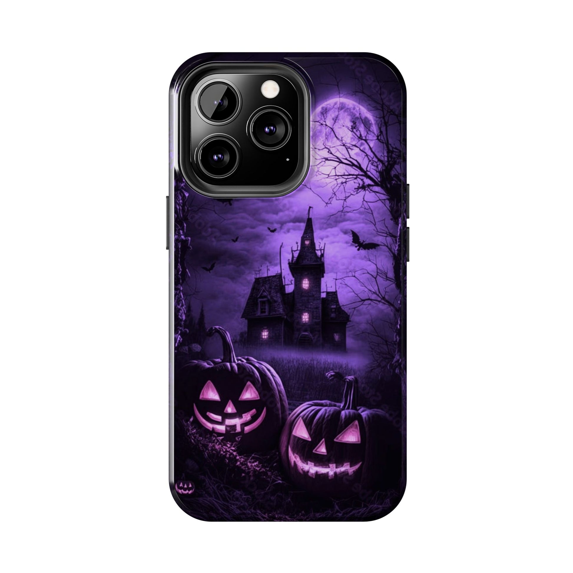 Haunted House Halloween Theme Phone Cases for iPhones & Samsung Phones